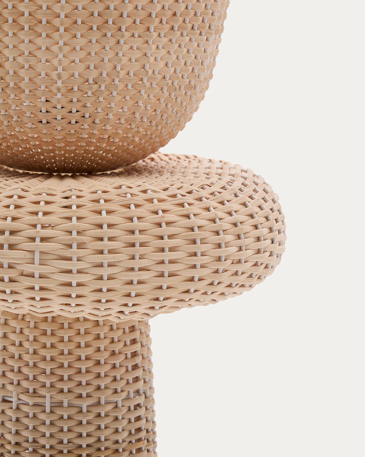 Lampa podłogowa NEUDA naturalny rattan – ujęcie 5