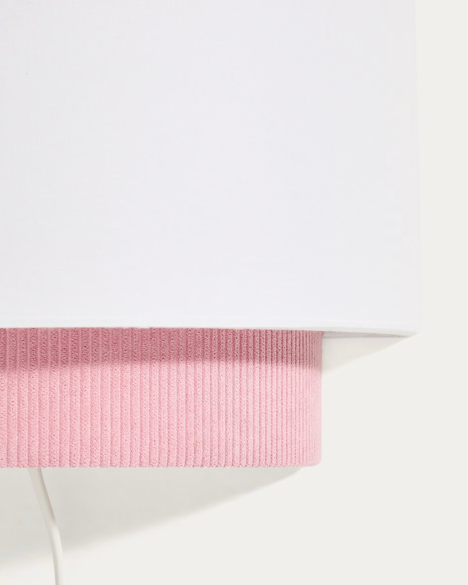 Wandleuchte BIANELLA rosa mit Weiß