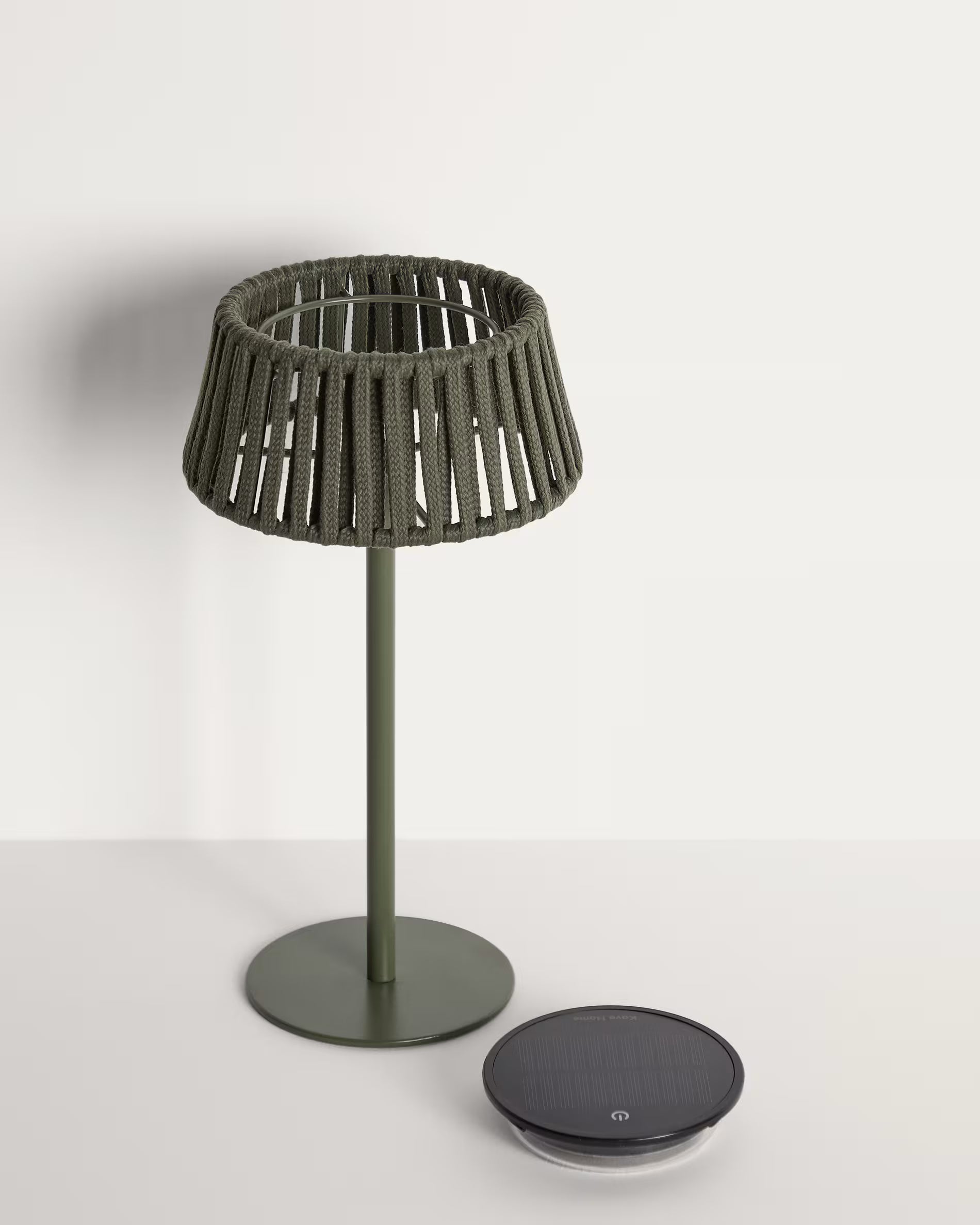 Lampa ogrodowa solarna ALDET zielony