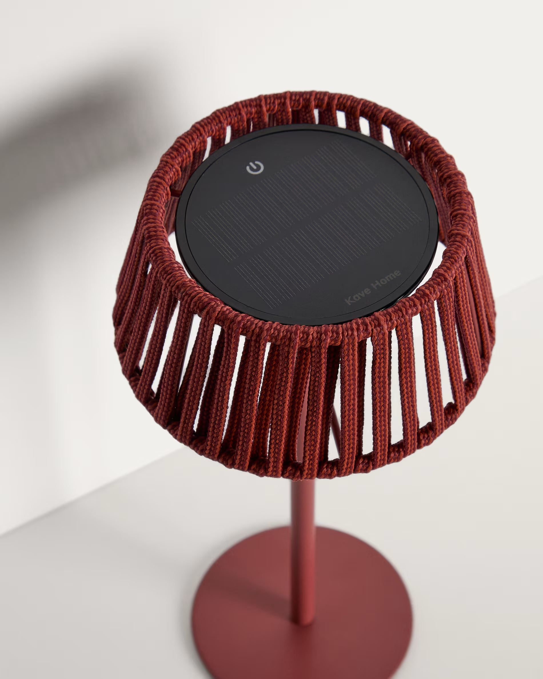 Solar-Gartenlampe ALDET Terrakotta