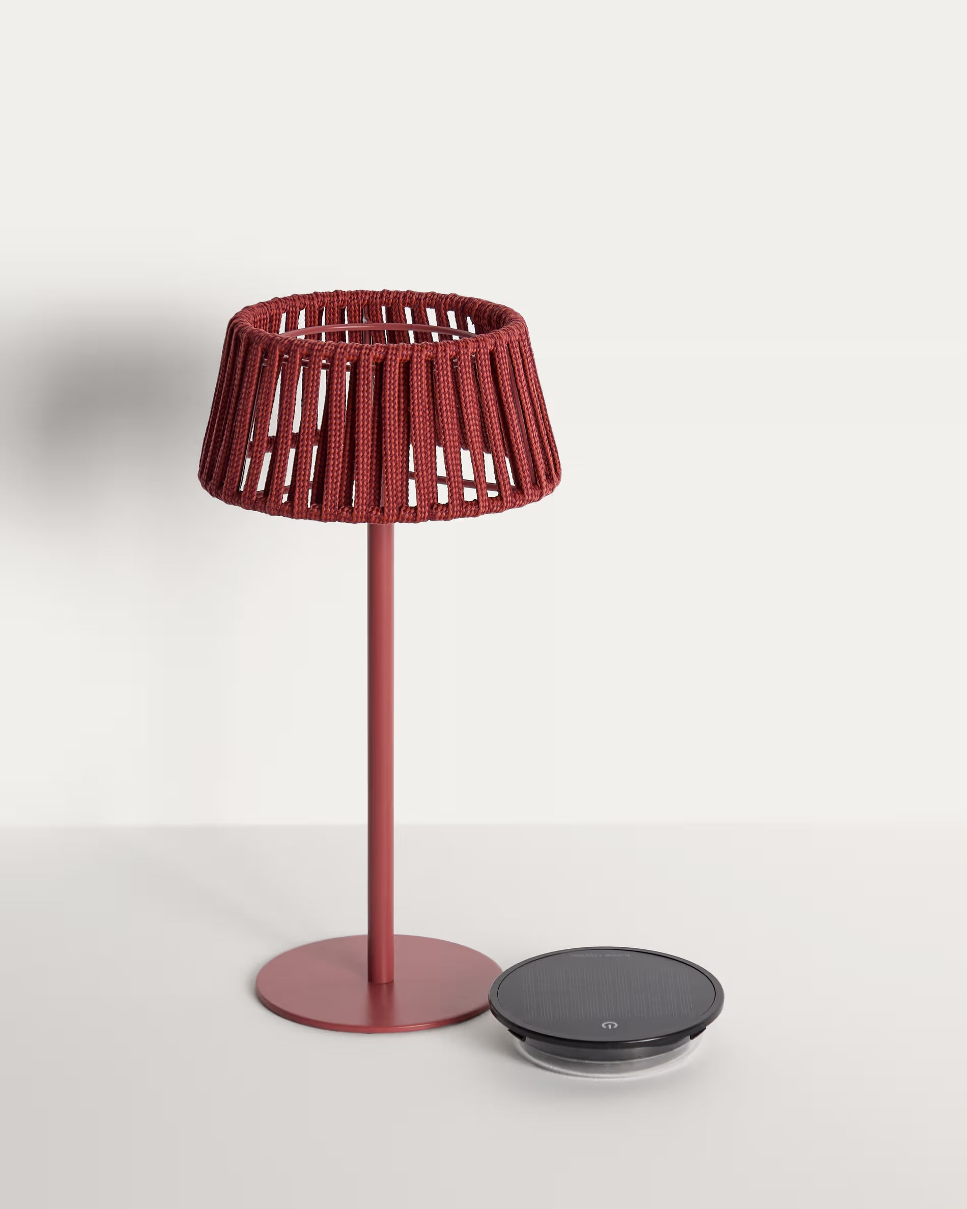 Solar-Gartenlampe ALDET Terrakotta