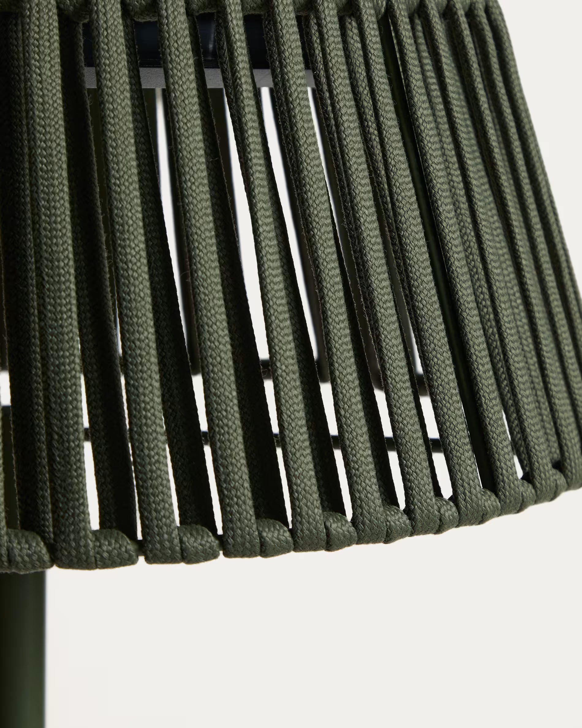 Lampa ogrodowa podłogowa solarna ALDET zielony