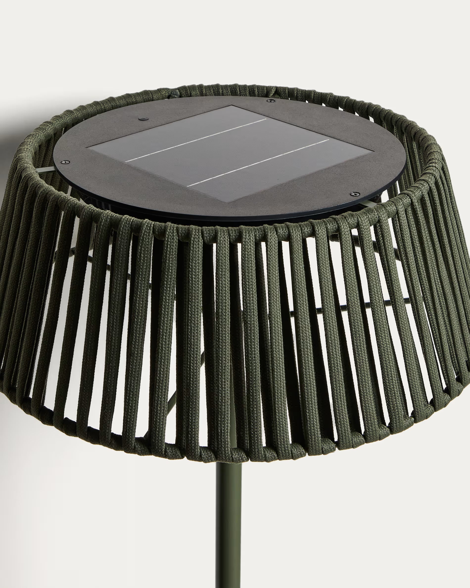 Lampa ogrodowa podłogowa solarna ALDET zielony