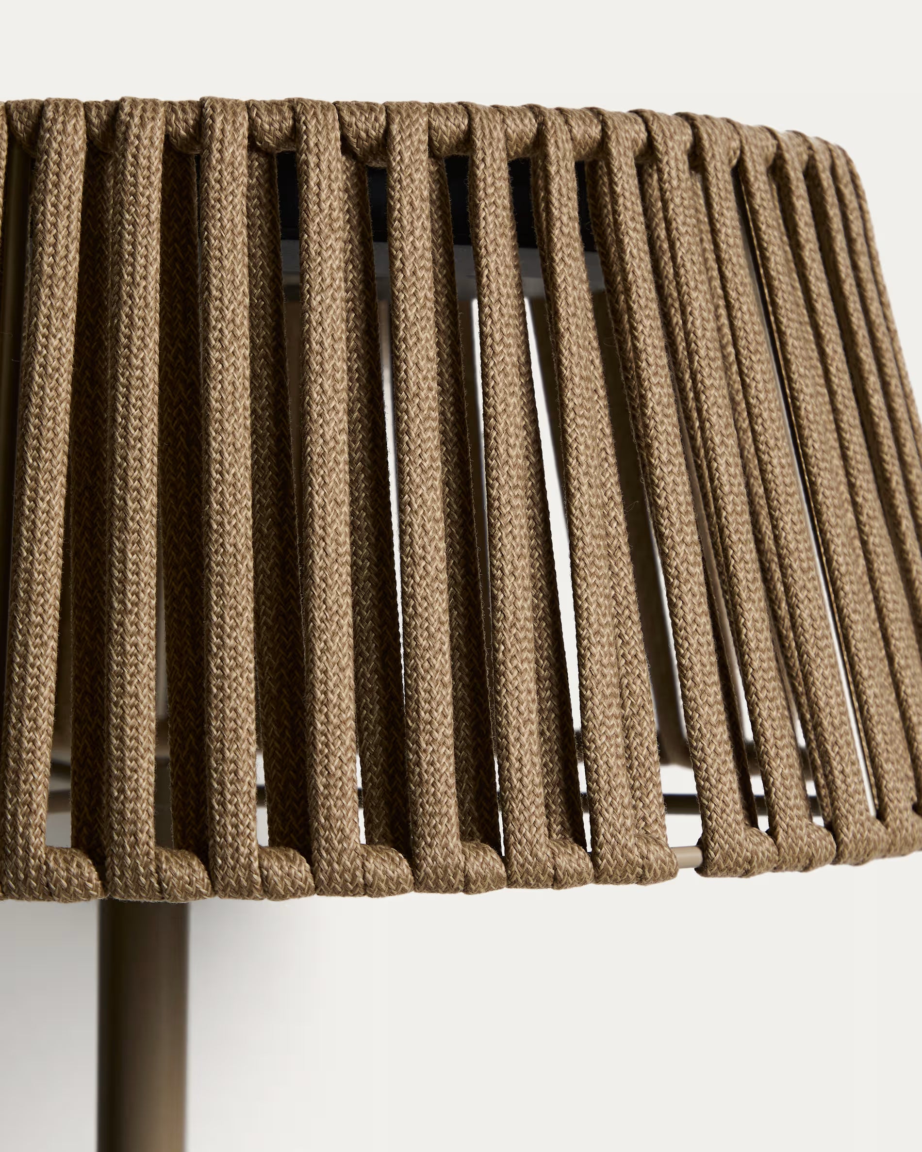 Lampa ogrodowa podłogowa solarna ALDET beżowy