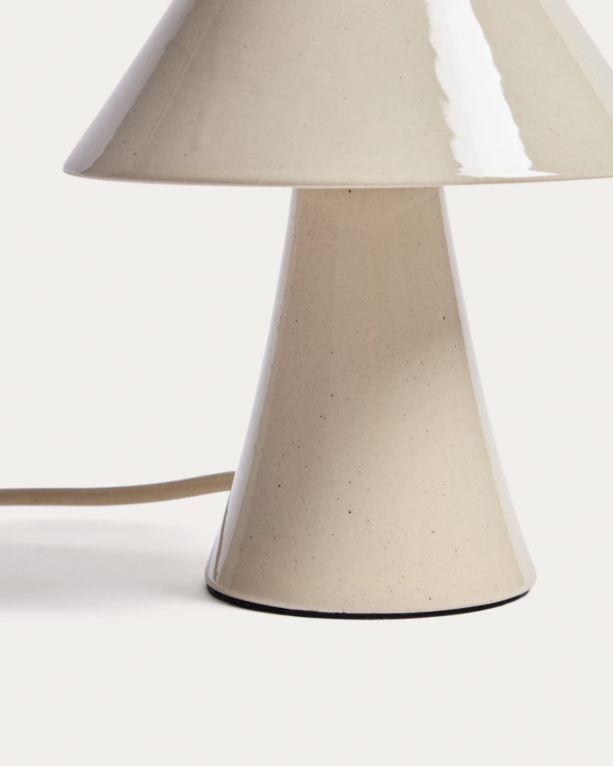 Lampa stołowa CEREN beżowa ceramika – ujęcie 6