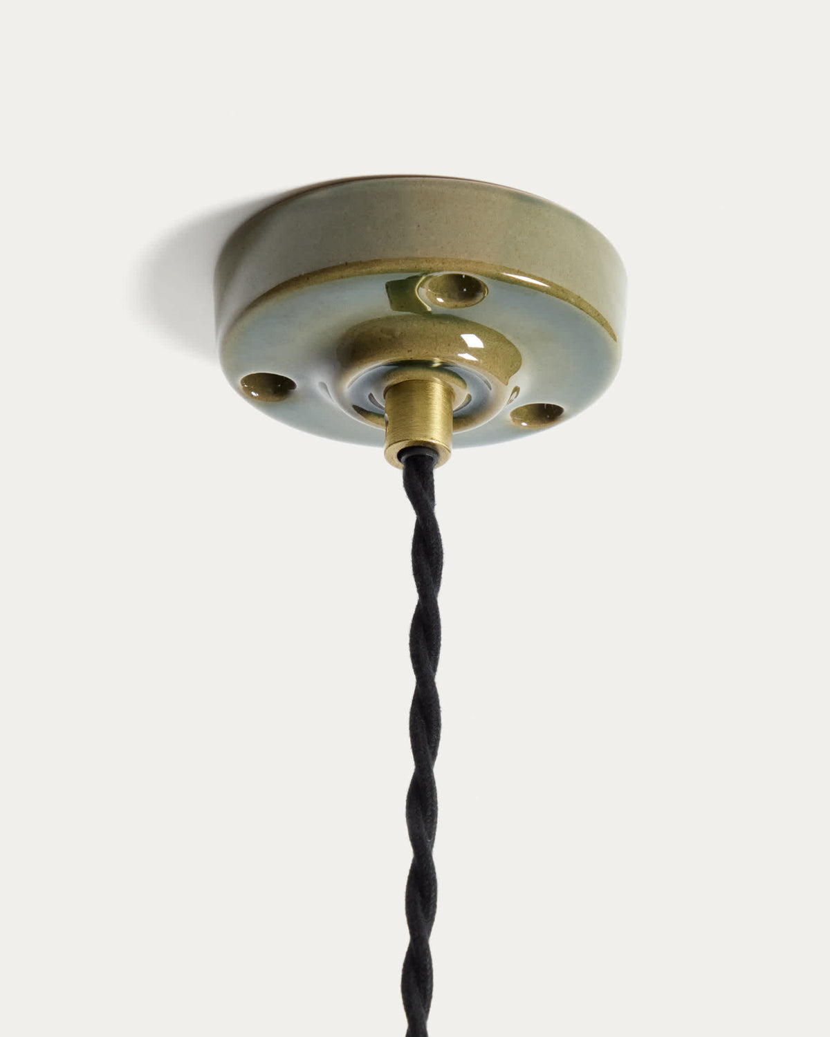 Lampa wisząca CEREN zielony ceramika – ujęcie 6