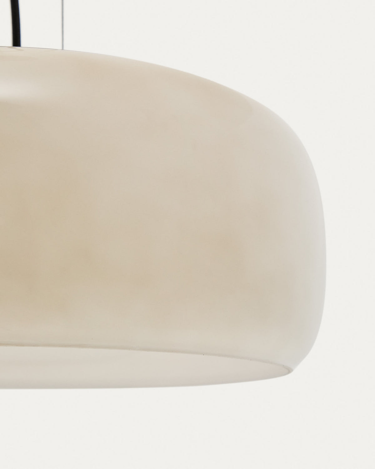 Lampa wisząca REIG szare szkło – ujęcie 4
