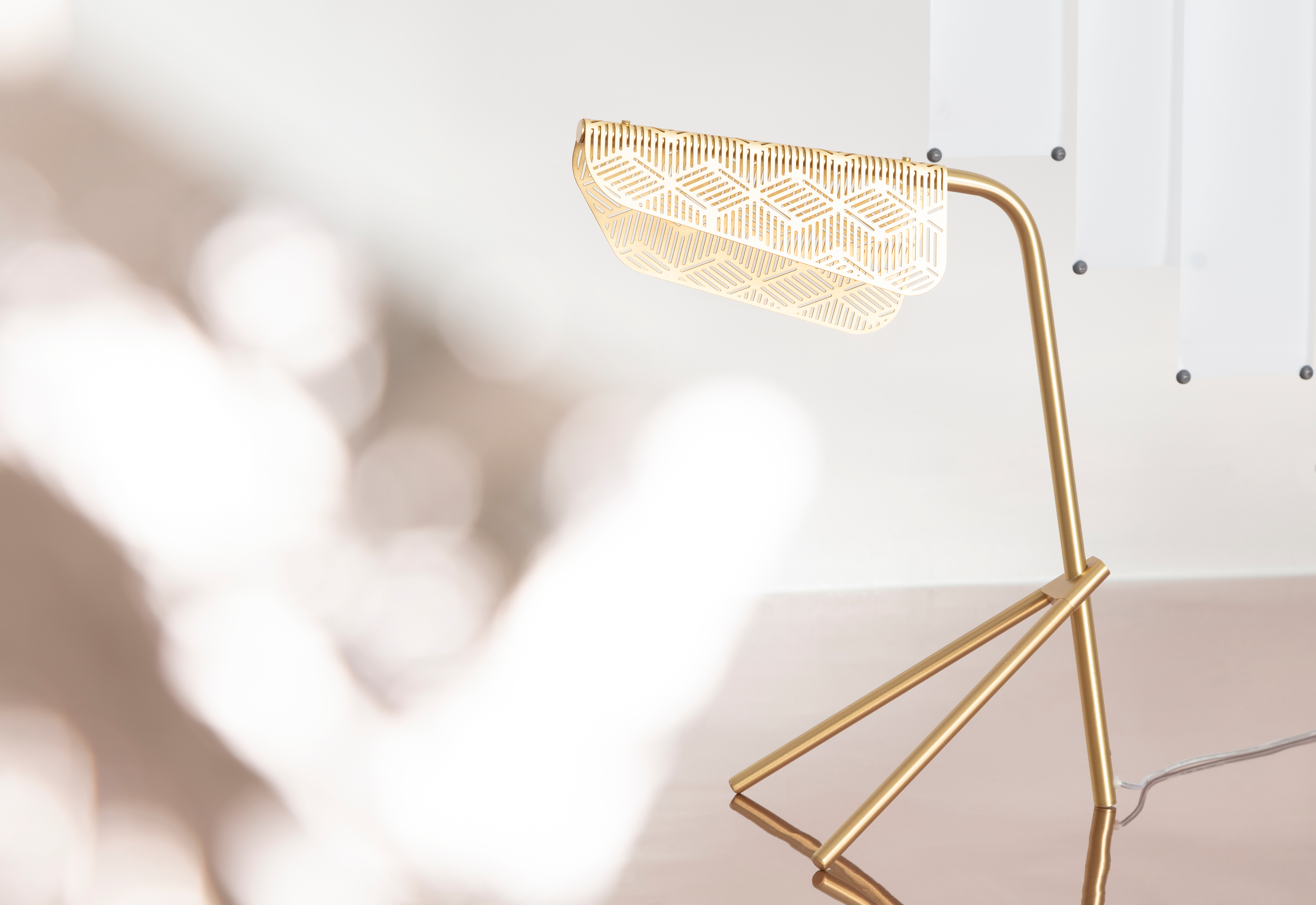 Lampa stołowa MEDITERRANEA mosiądz