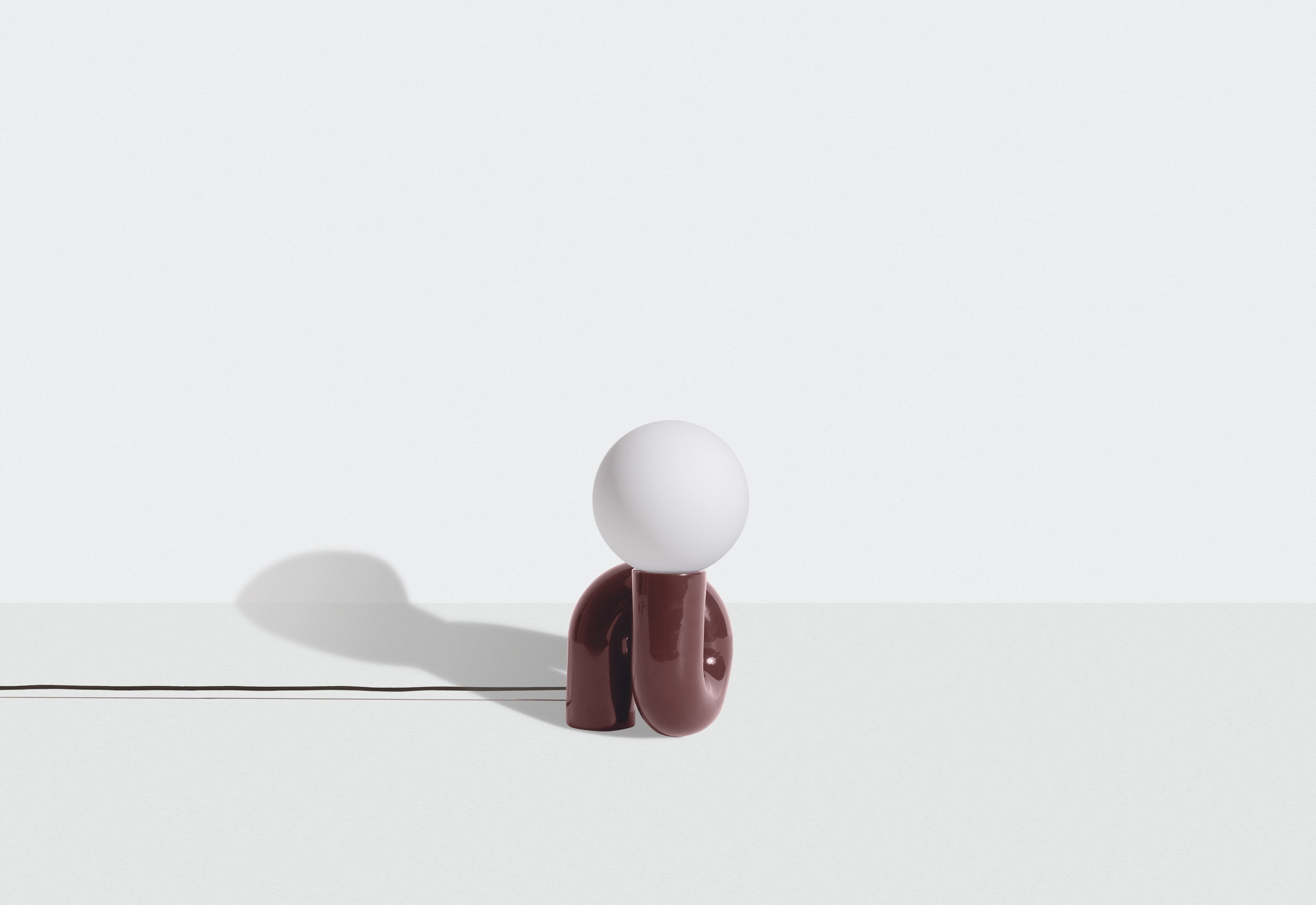 Lampa stołowa NEOTENIC wiśniowy – Petite Friture