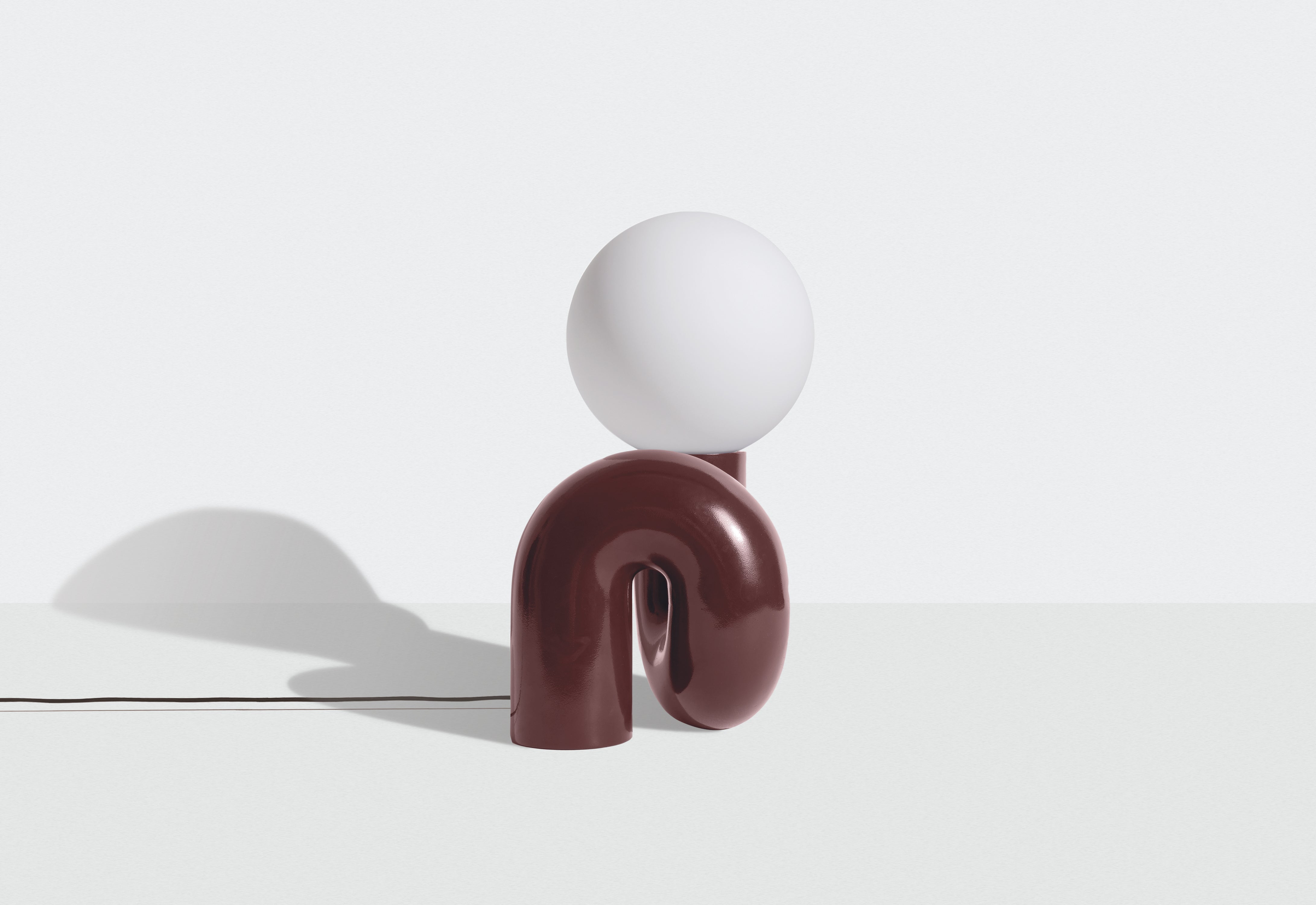 Lampa stołowa NEOTENIC wiśniowy – Petite Friture