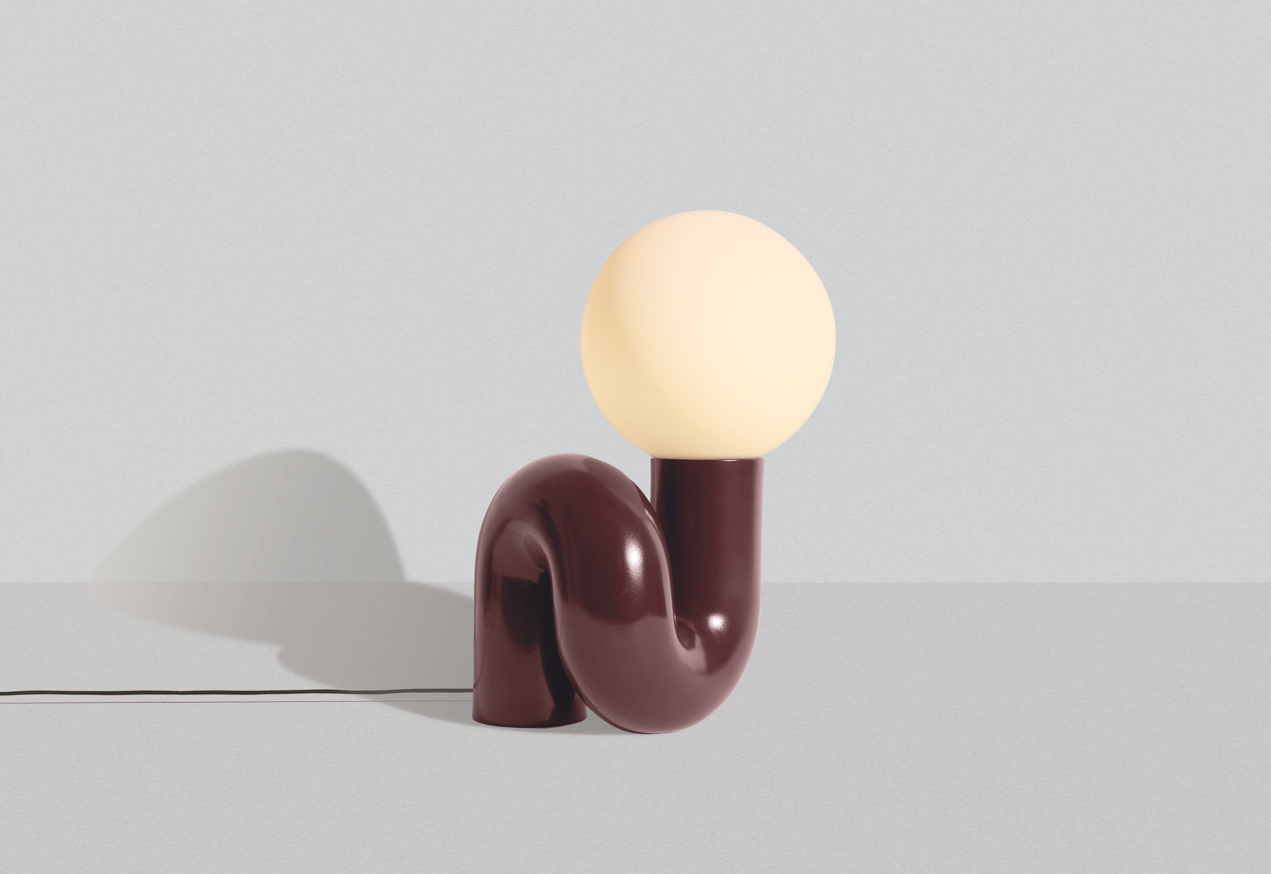 Lampa stołowa NEOTENIC wiśniowy – Petite Friture