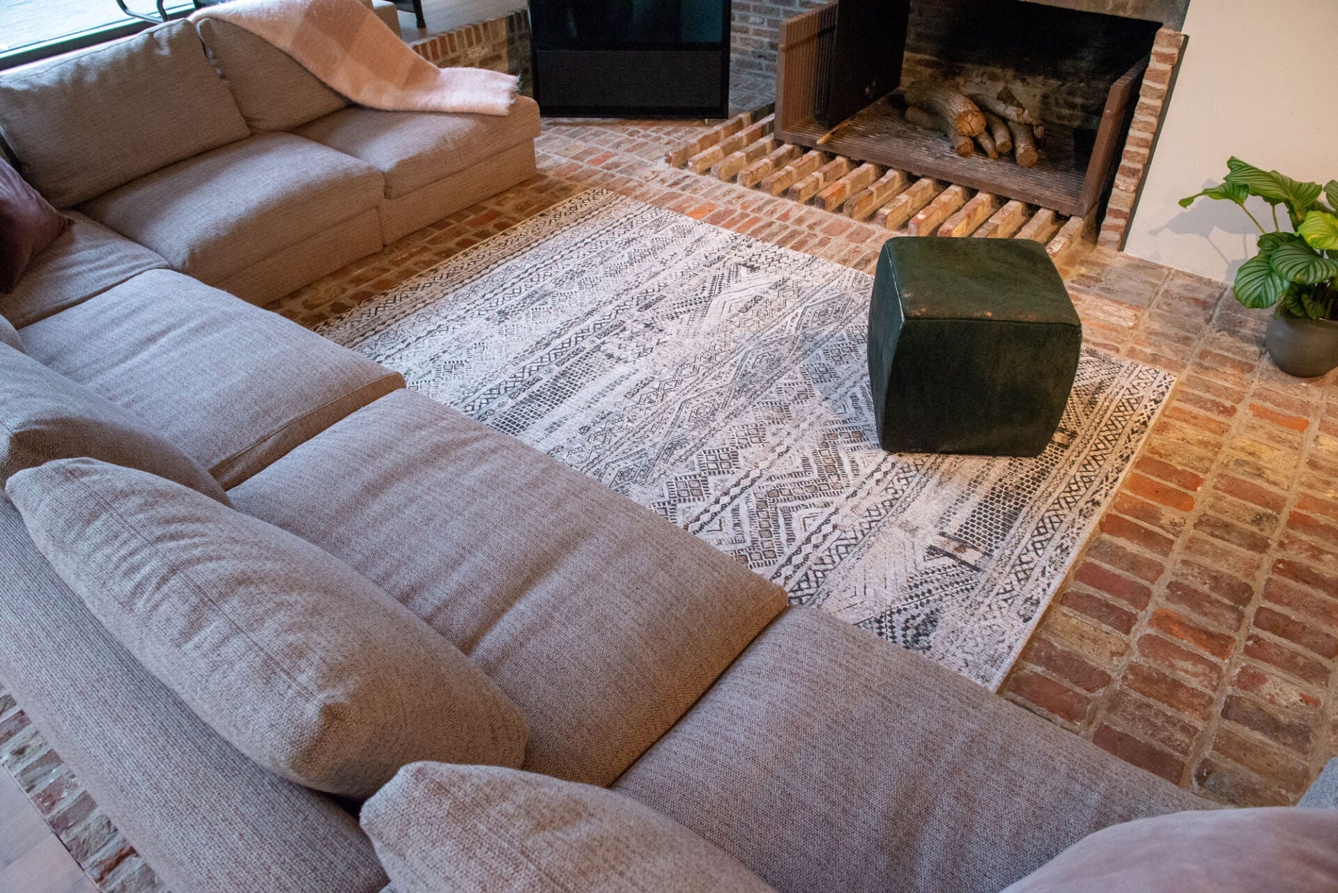 Dywan KILIM MEDINA WHITE beżowy