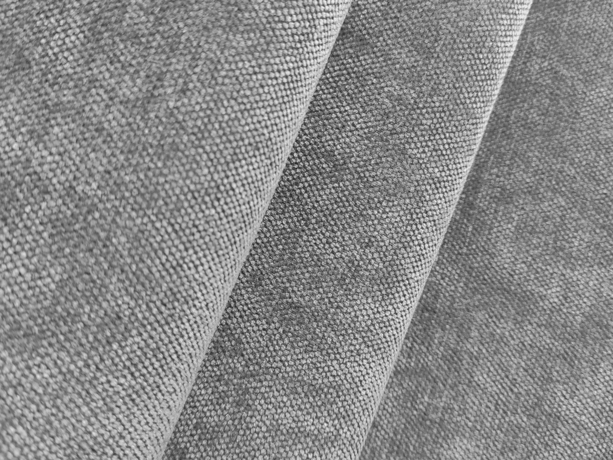 Sofa 3-osobowa z funkcją spania LEILA jasnoszary szenil