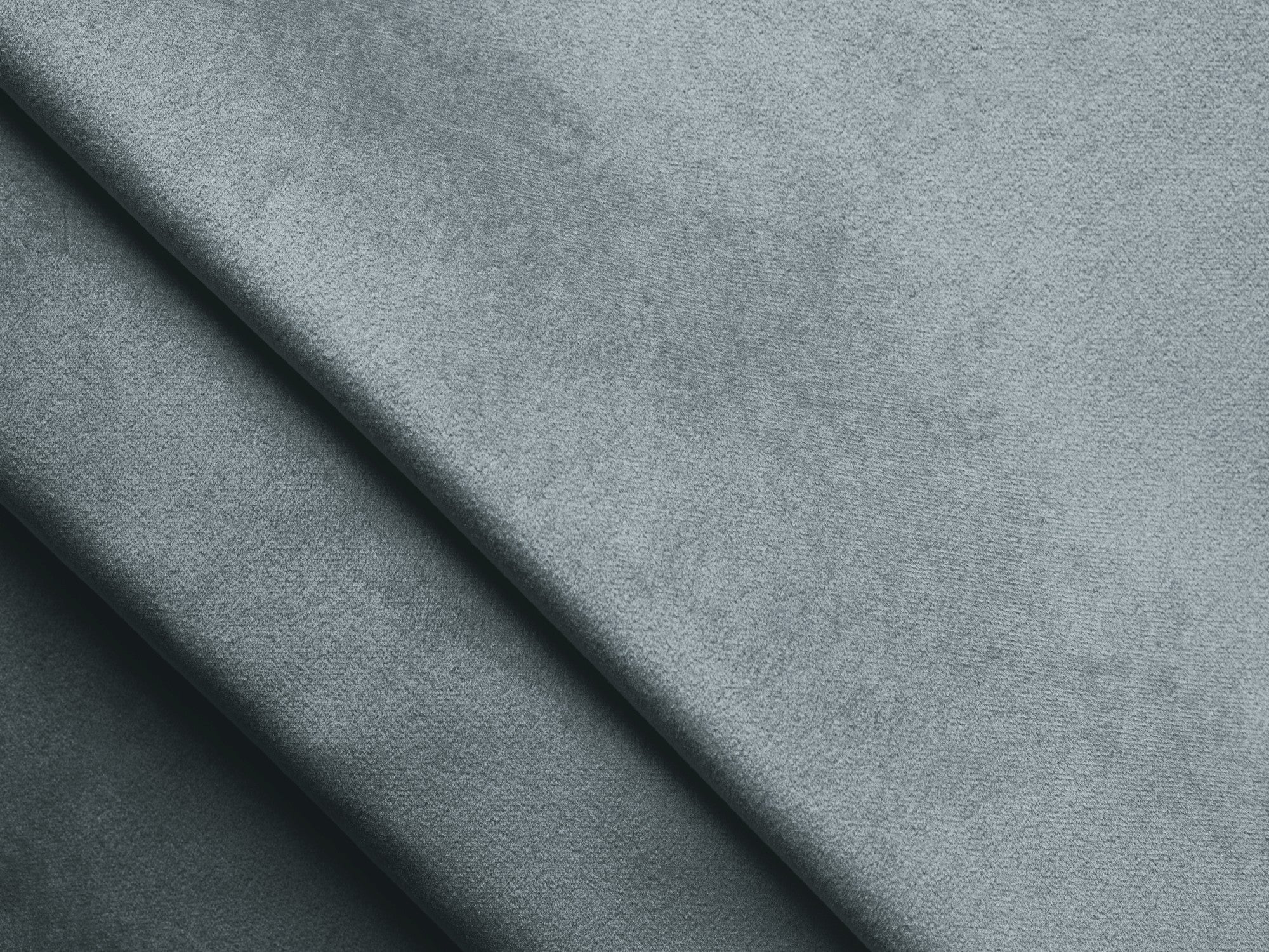 Modulares Samtsofa für 2 Personen LOKUA hellblau
