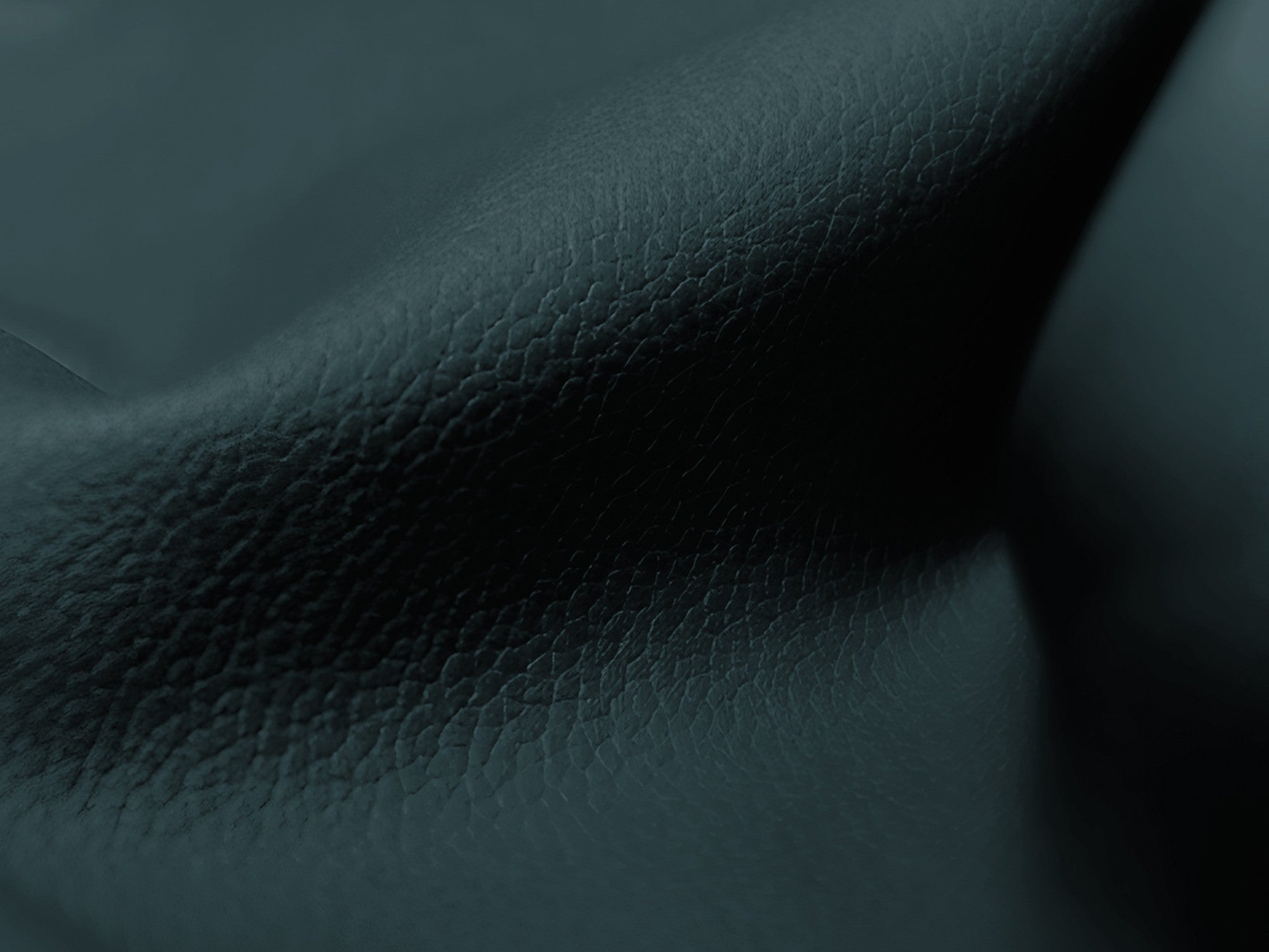 Modulares 3-Sitzer-Sofa LOKUA aus marineblauer Kunstleder