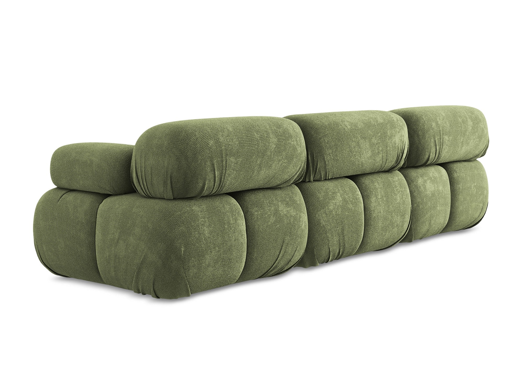 Sofa modułowa 3-osobowa LOKUA zielony szenil