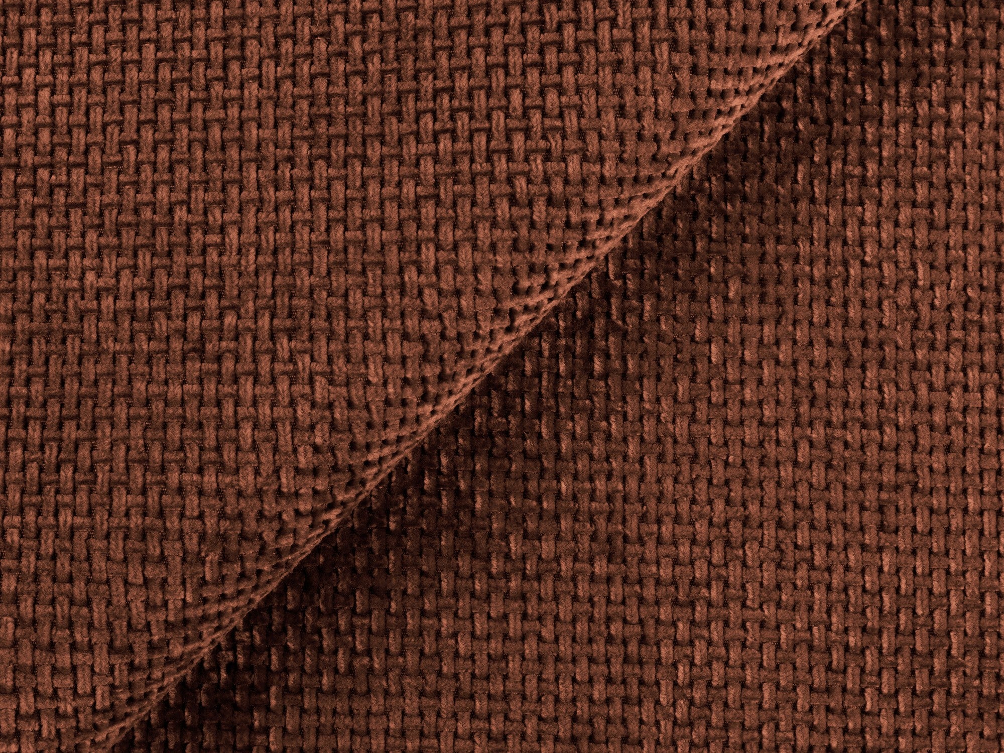 Modularer Ecksofa LOKUA Terrakotta Chenille
