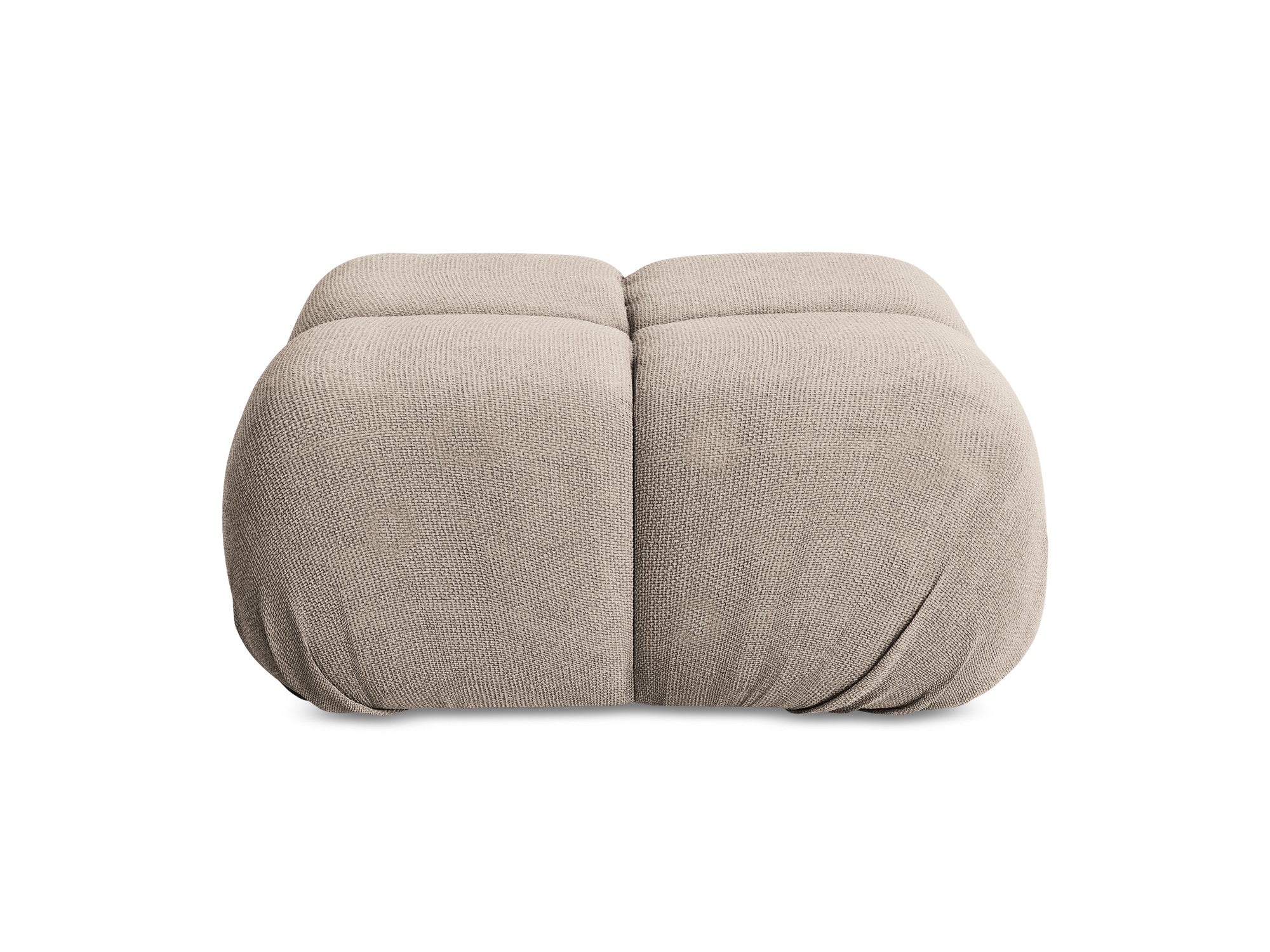 Hocker / Modul LOKUA dunkelbeige Chenille