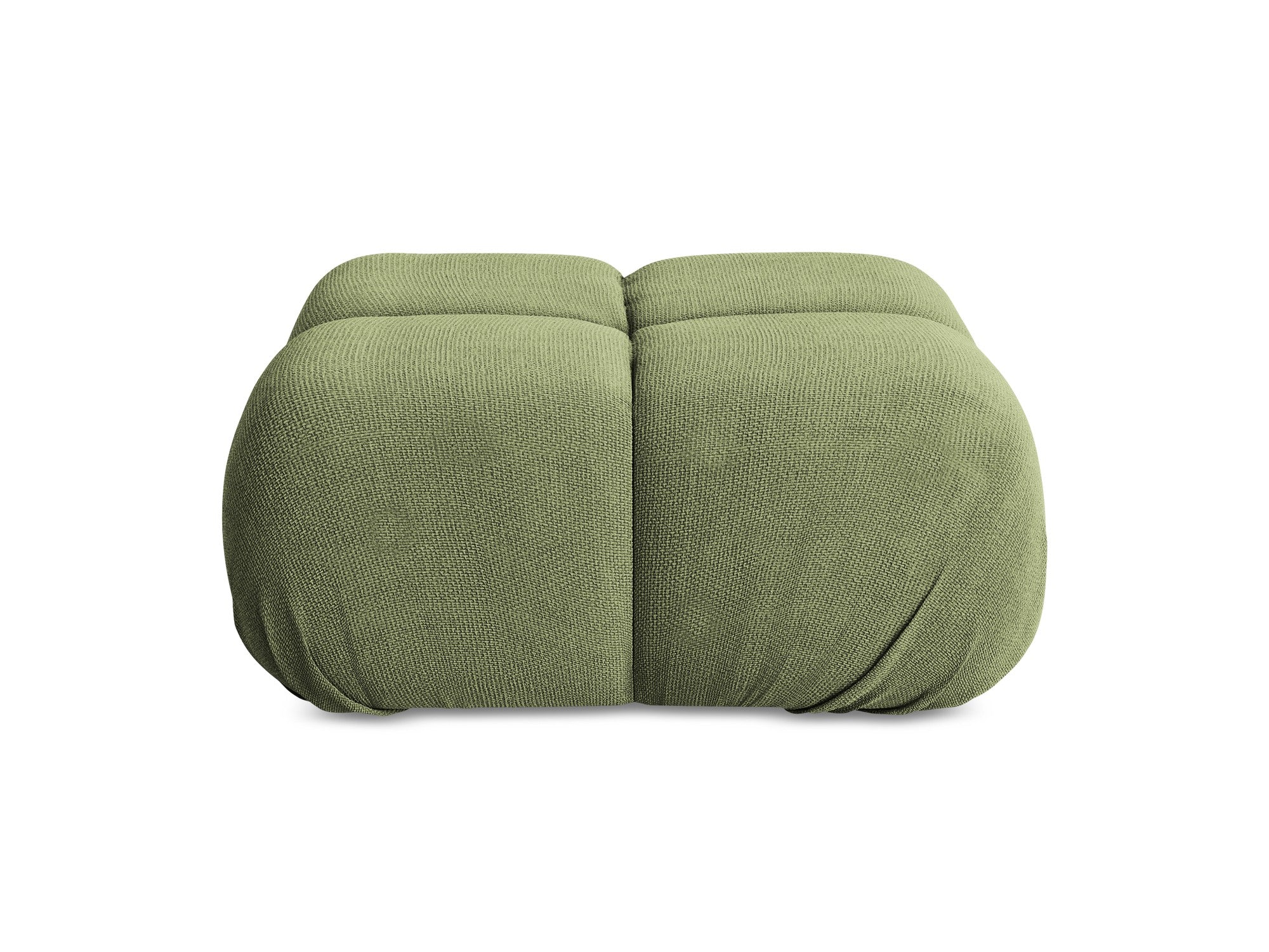 Hocker / Modul LOKUA grüner Chenille
