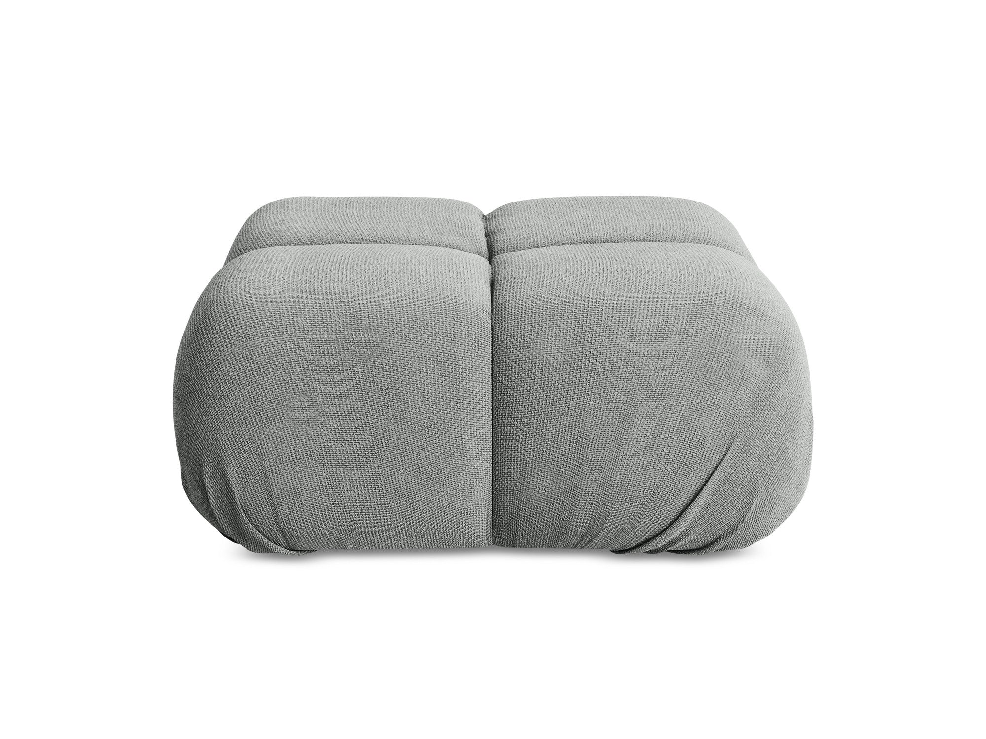 Hocker / Modul LOKUA graues Chenille