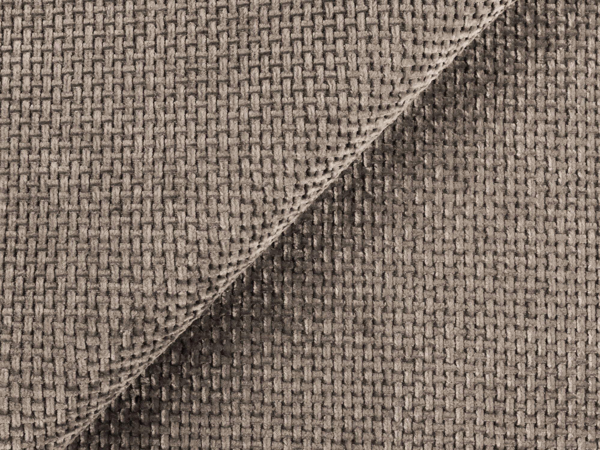 Right-facing modular corner sofa LOKUA dark beige chenille