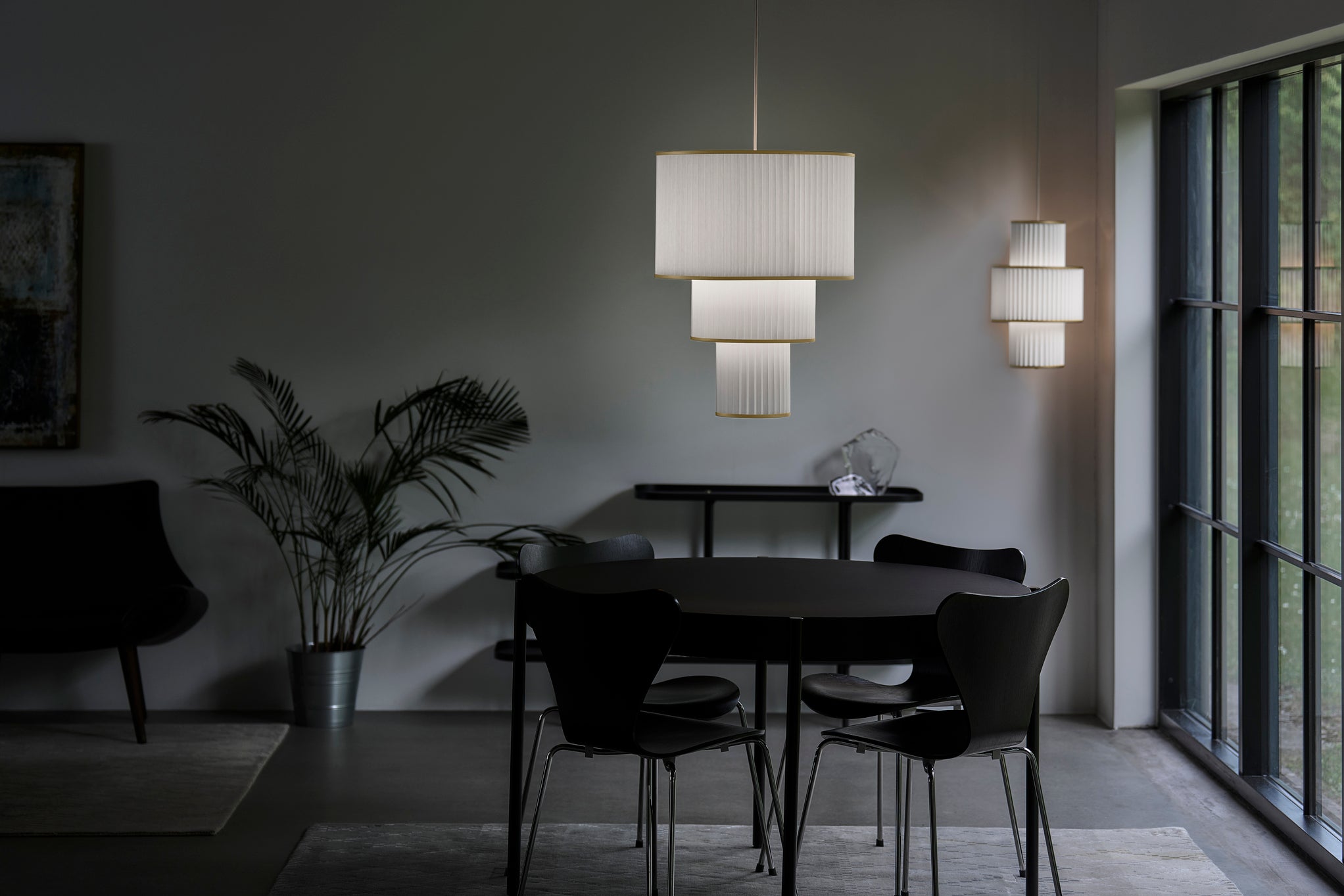 Lampa wisząca MODEL 111 PLIVELLO biały ze złotym