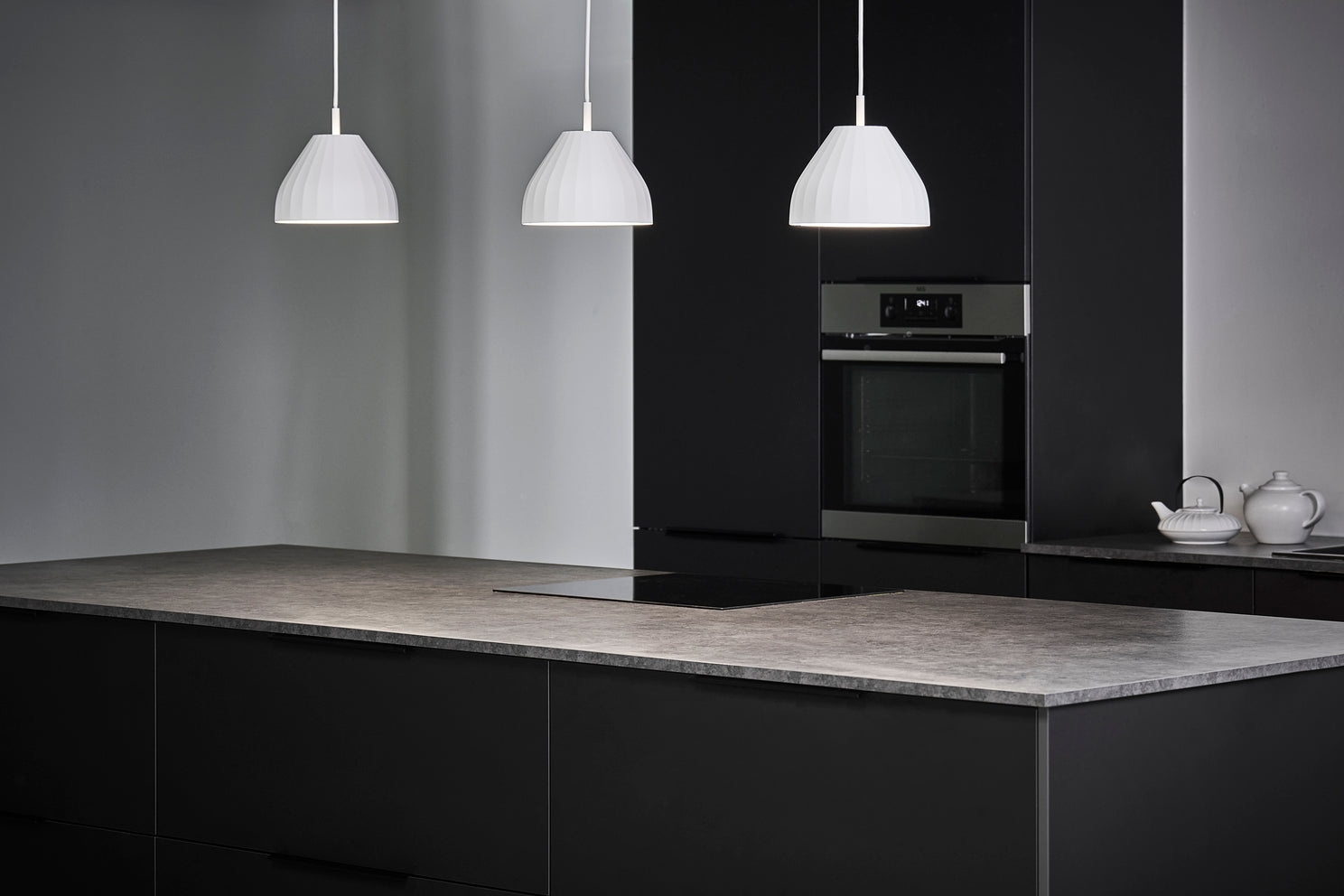 Lampa wisząca MODEL 140 FACET biały