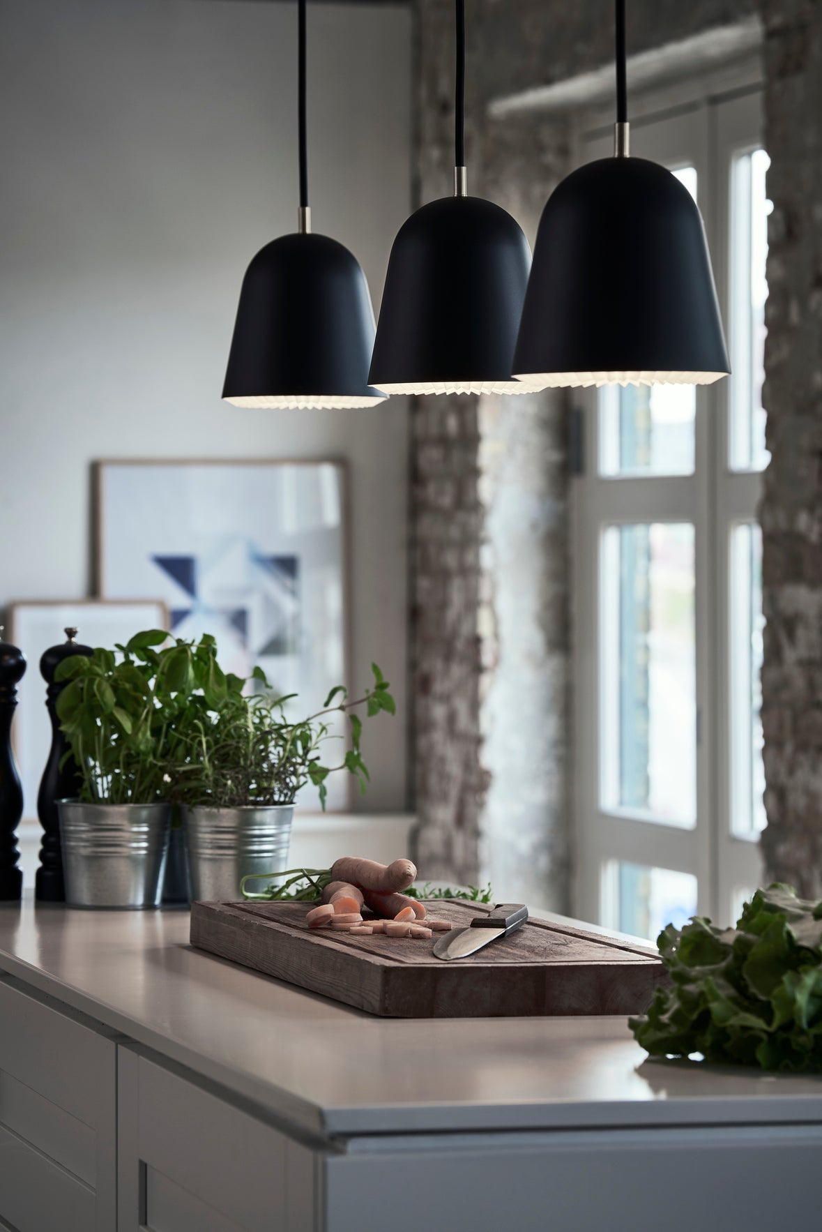 Hanging Lamp MODEL 155 CACHÉ black