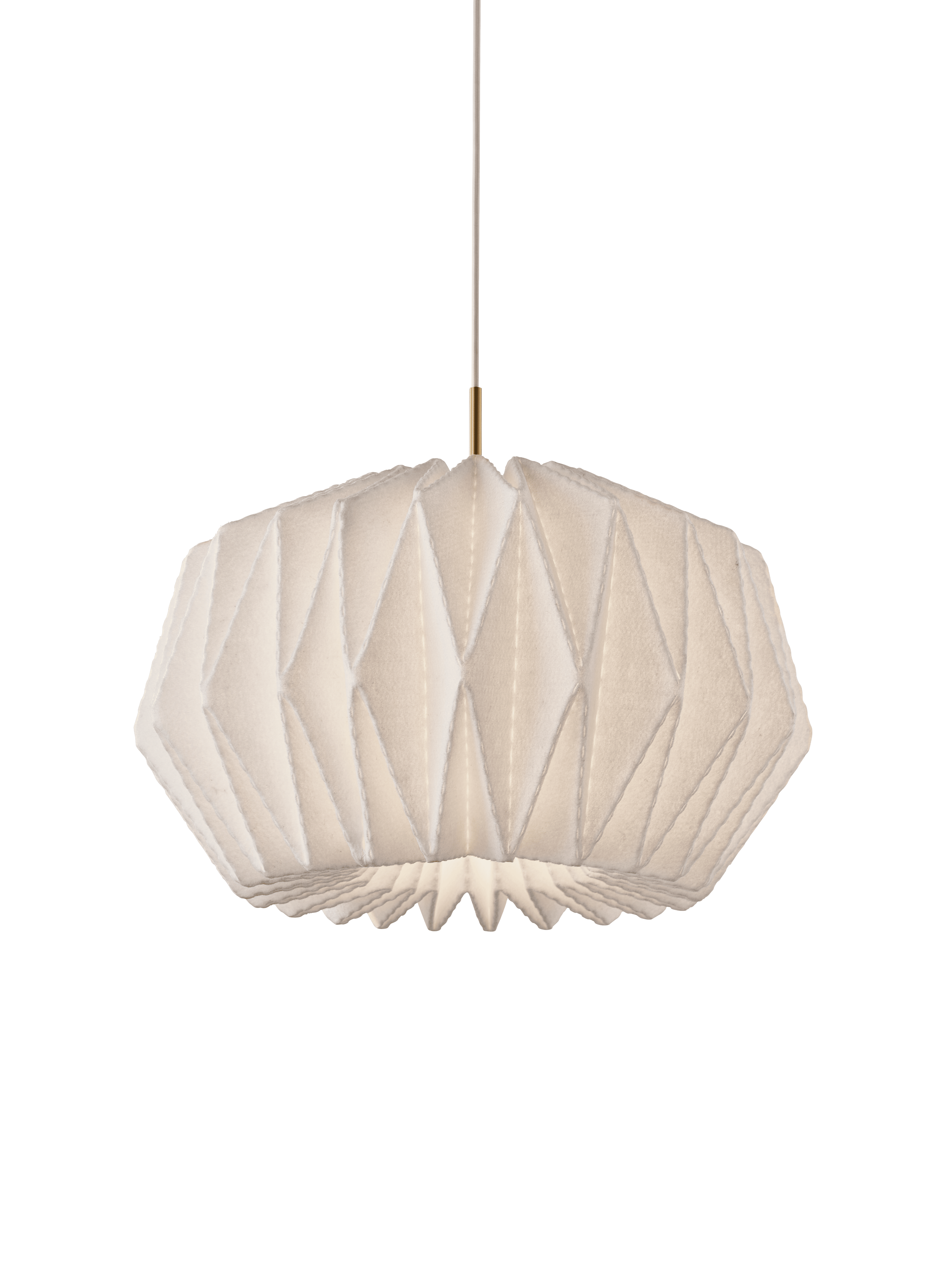 Lampa wisząca MODEL 164 SOFTLY PLEATED biały