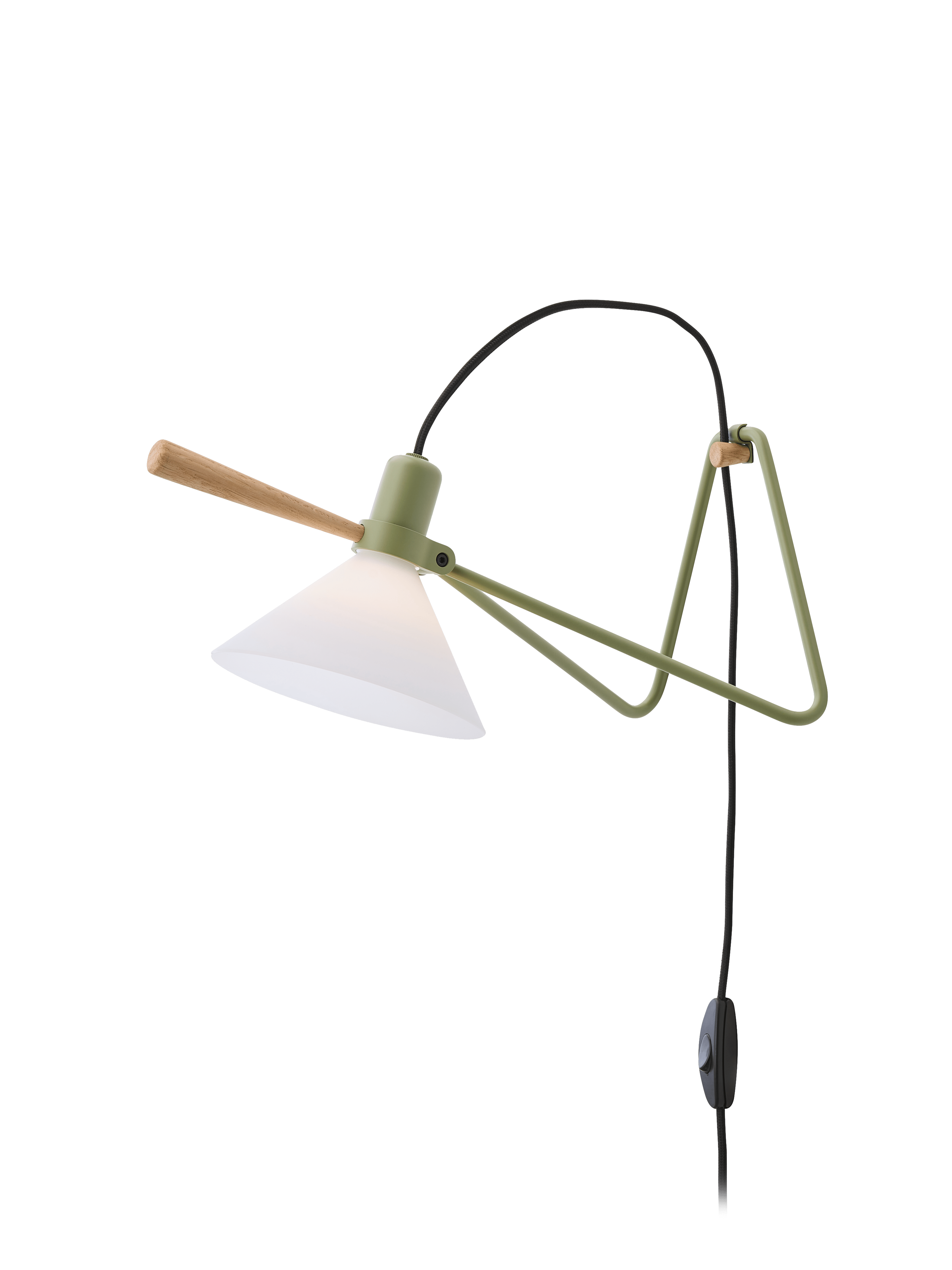 Lampa stołowa MODEL 356 SPOT oliwkowy
