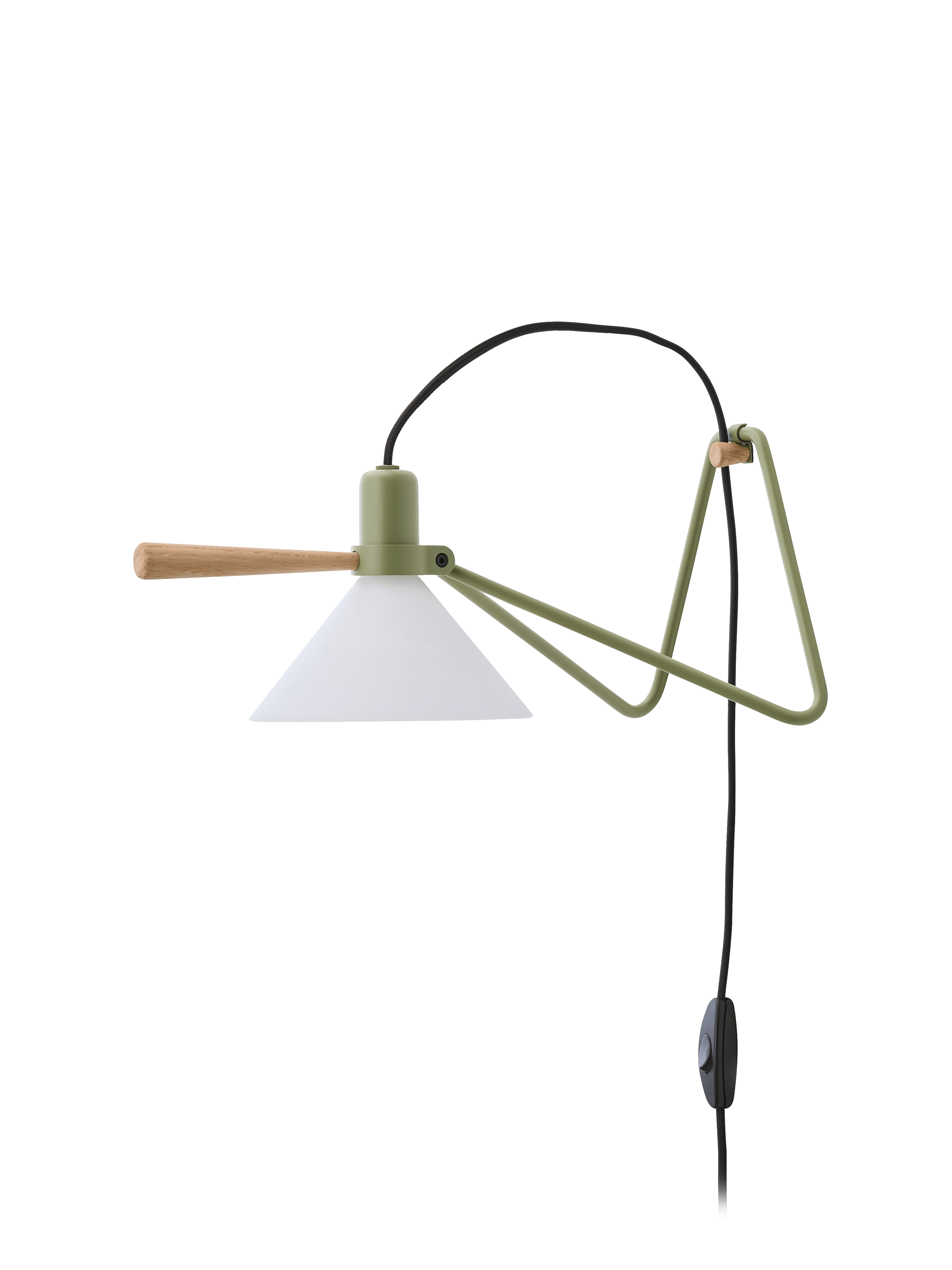 Lampa stołowa MODEL 356 SPOT oliwkowy
