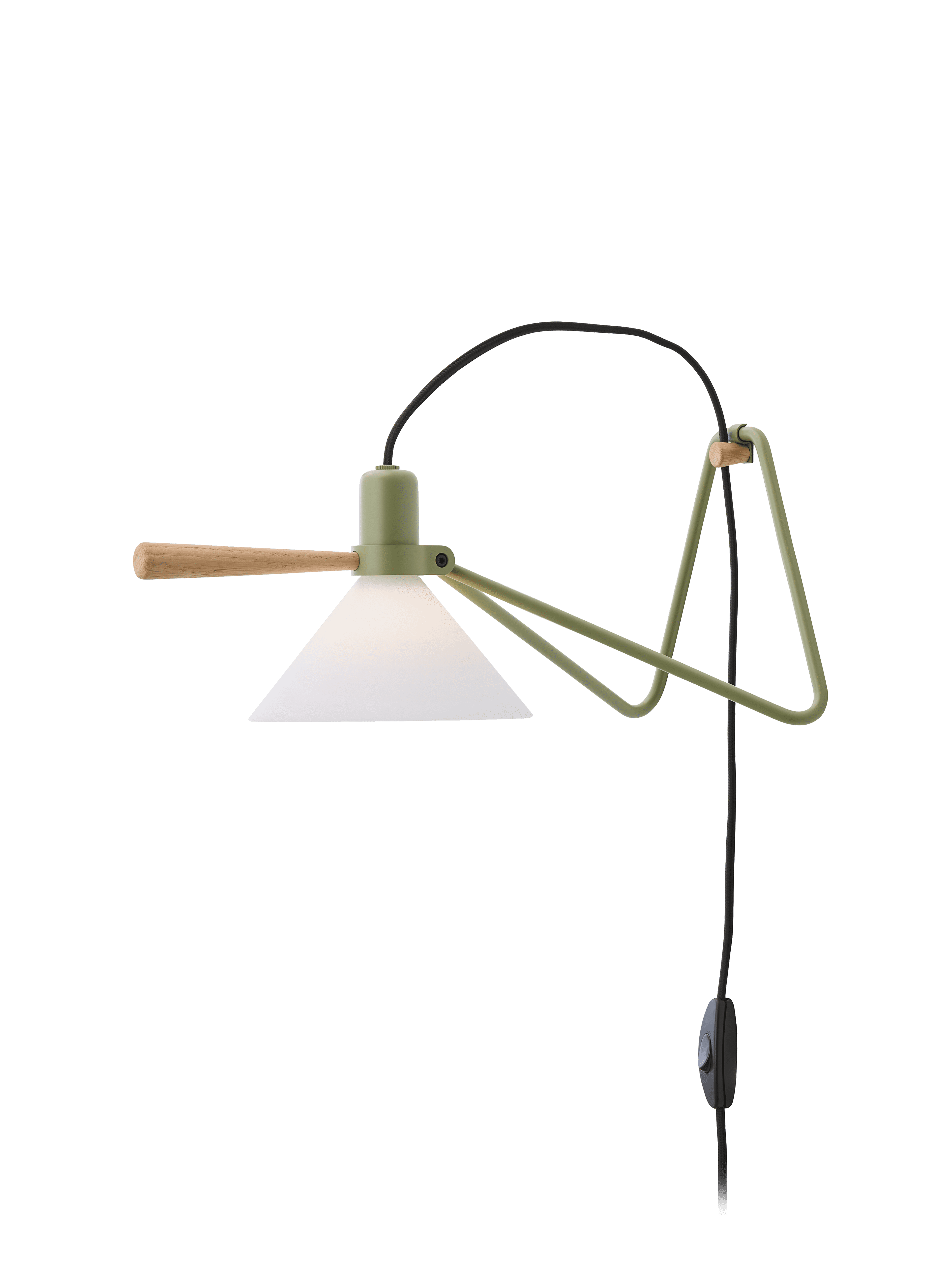 Lampa stołowa MODEL 356 SPOT oliwkowy