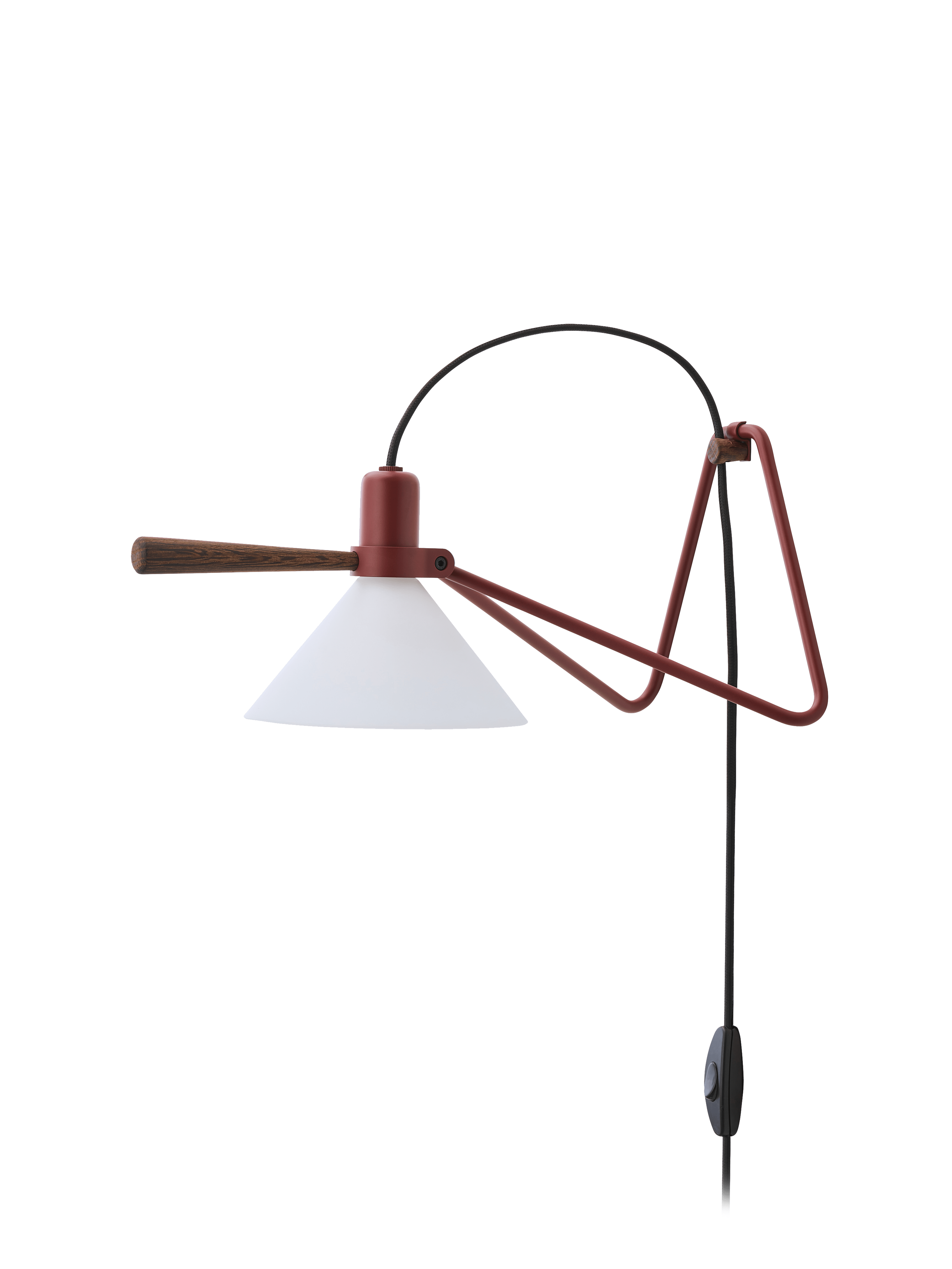 Lampa stołowa MODEL 356 SPOT czerwony