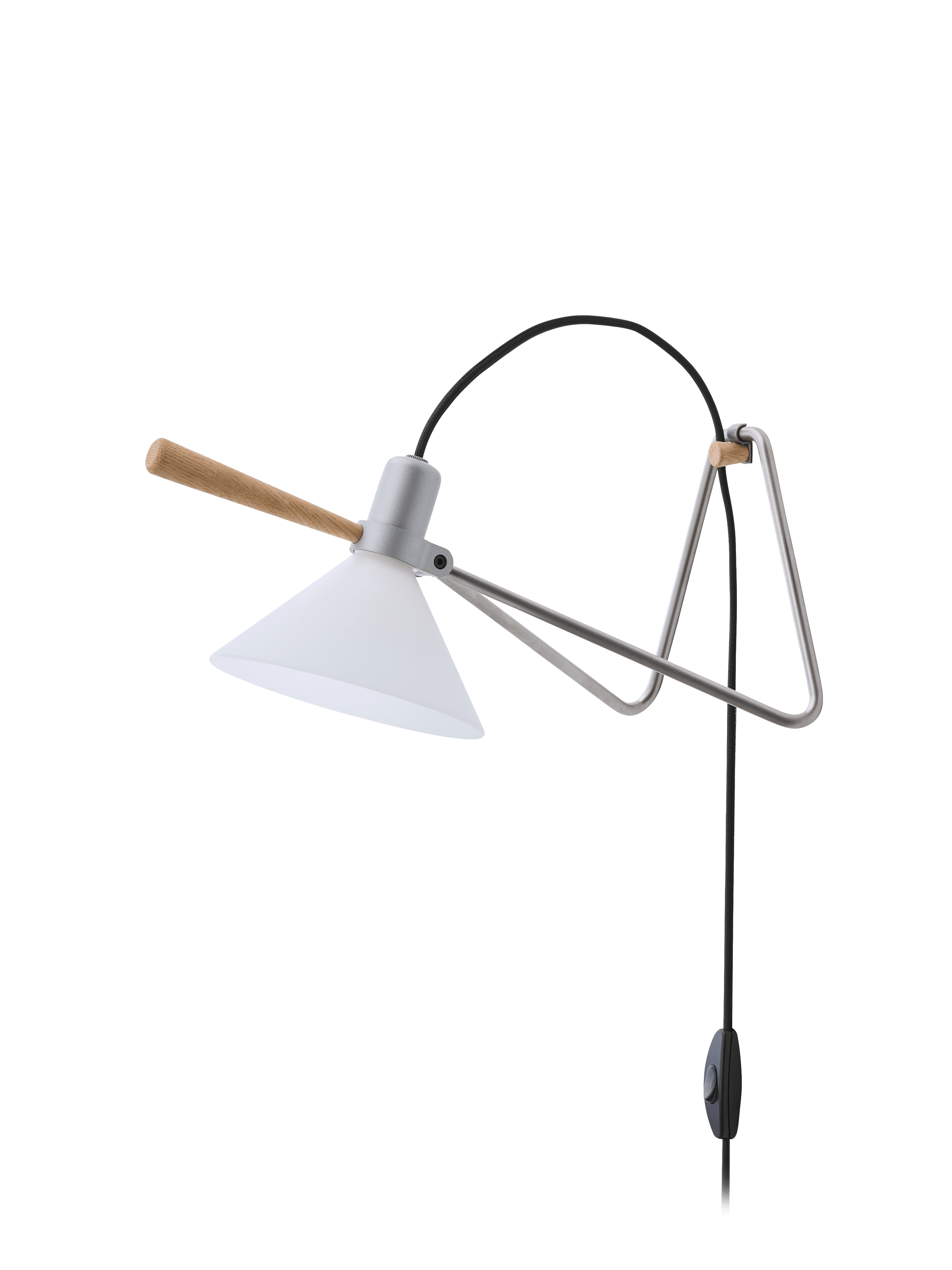 Lampa stołowa MODEL 356 SPOT srebrny