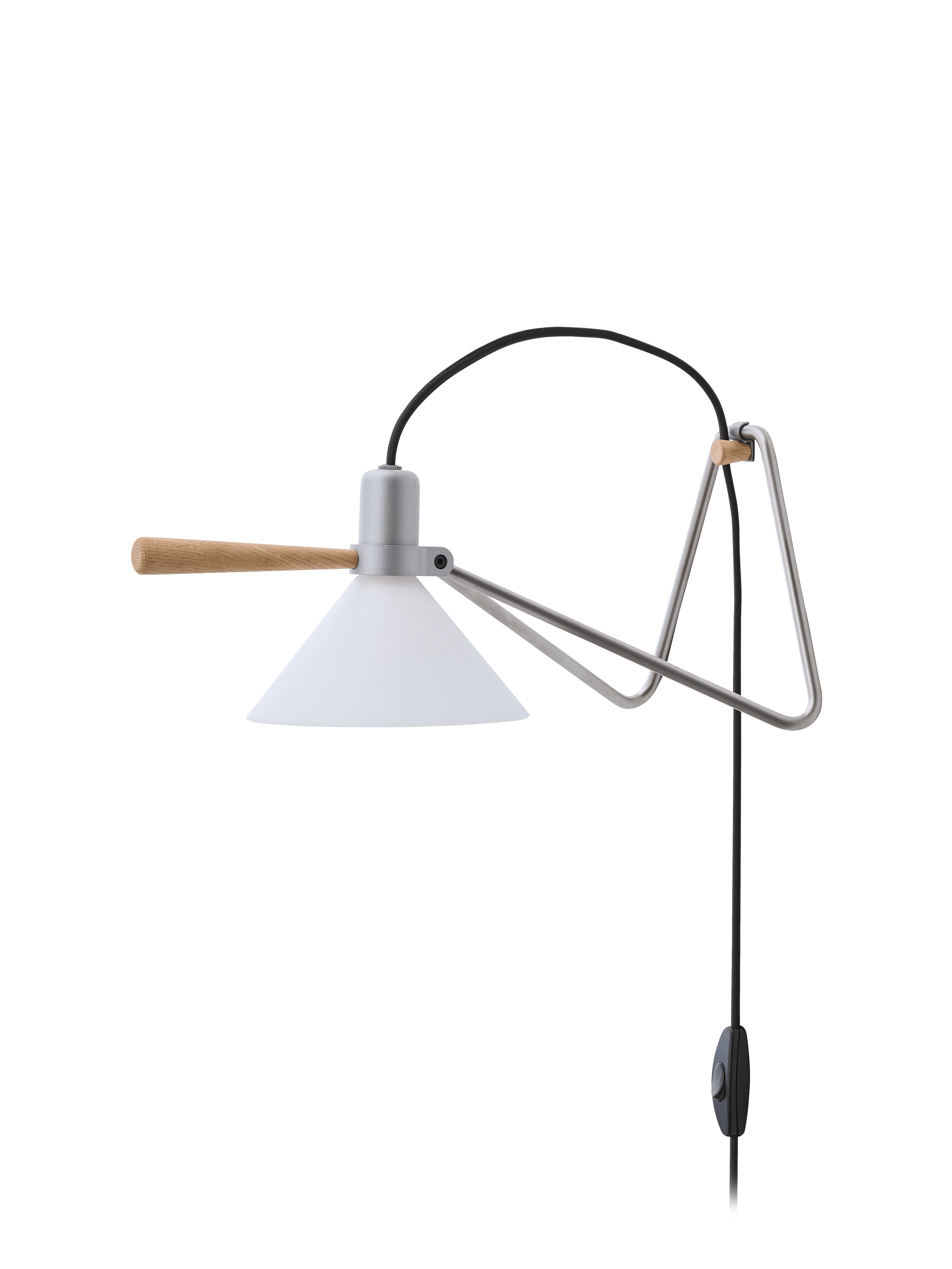 Lampa stołowa MODEL 356 SPOT srebrny