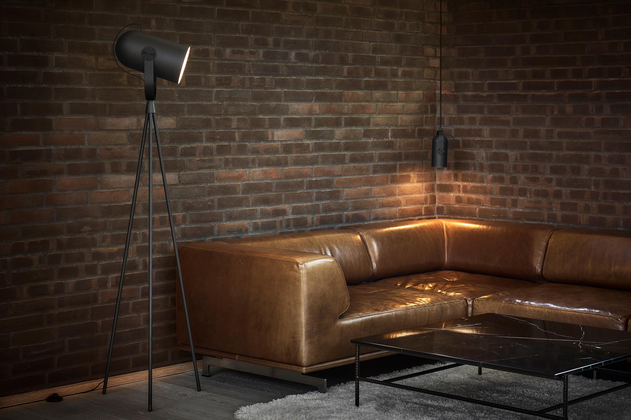 Lampa wisząca MODEL 162 CARRONADE II czarny ze złotym