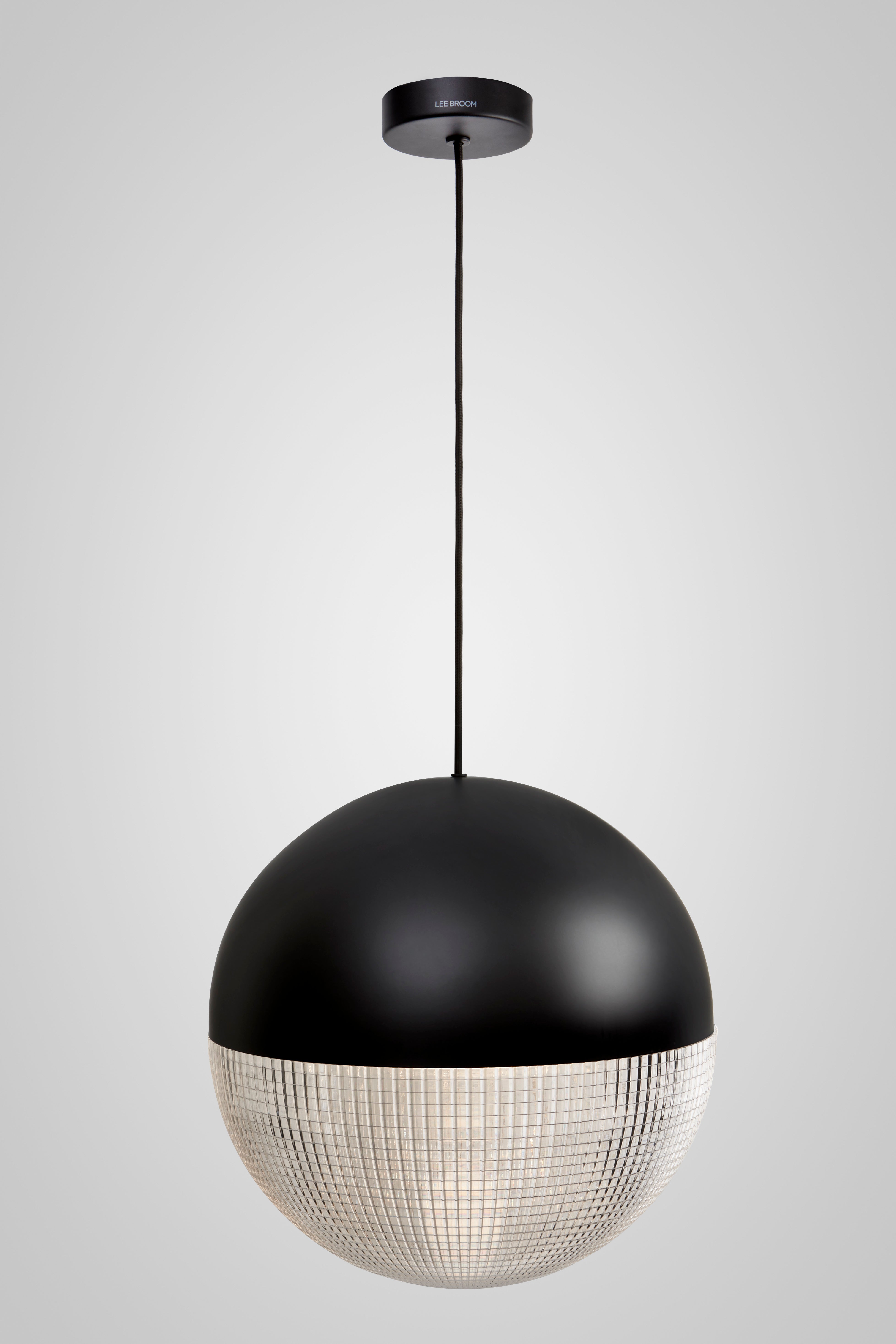 Lampa wisząca LENS FLAIR matowy czarny
