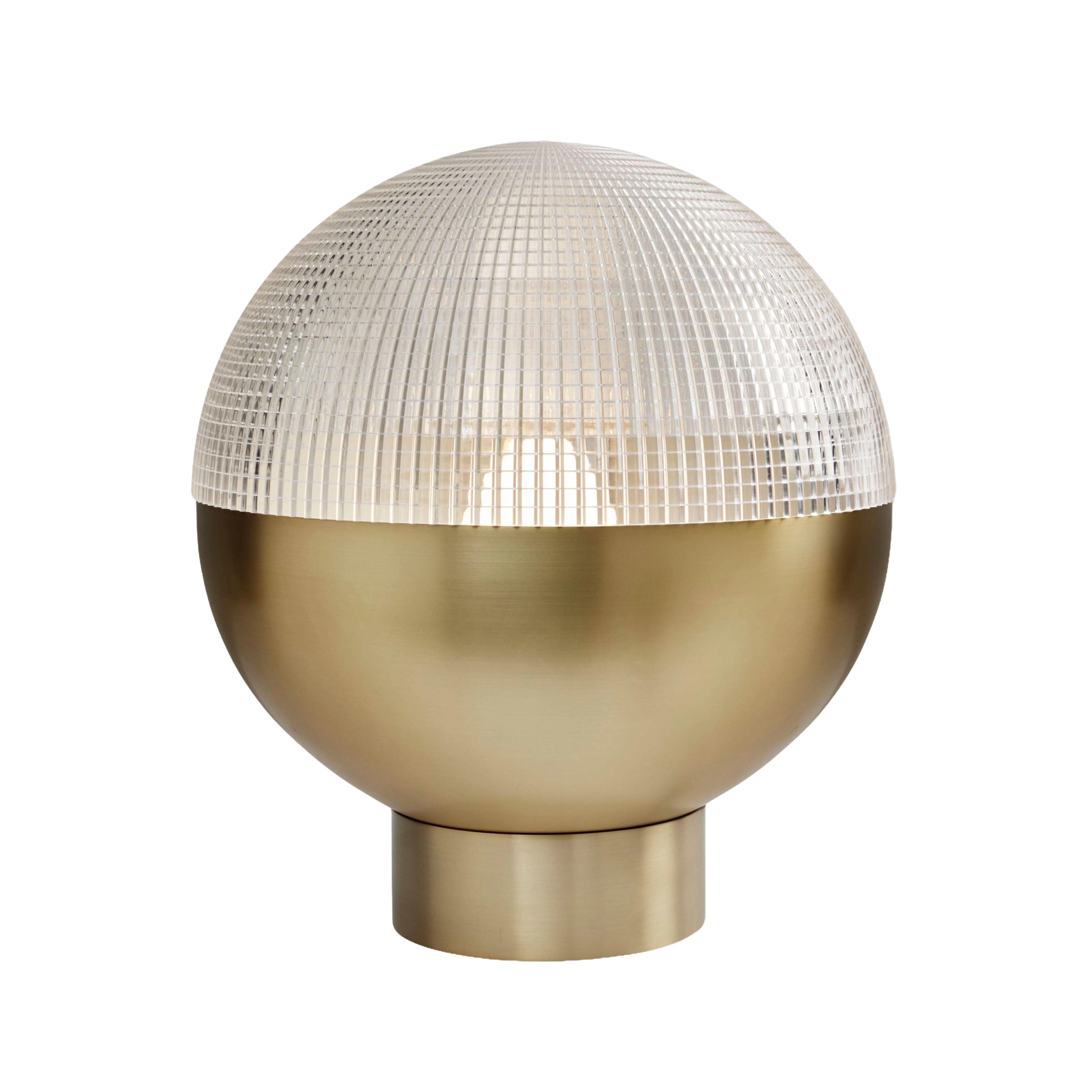 Lampa stołowa LENS FLAIR mosiężny