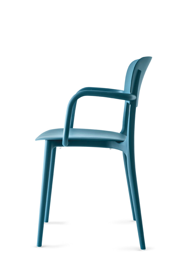 Sessel mit Armlehnen LIBERTY blau