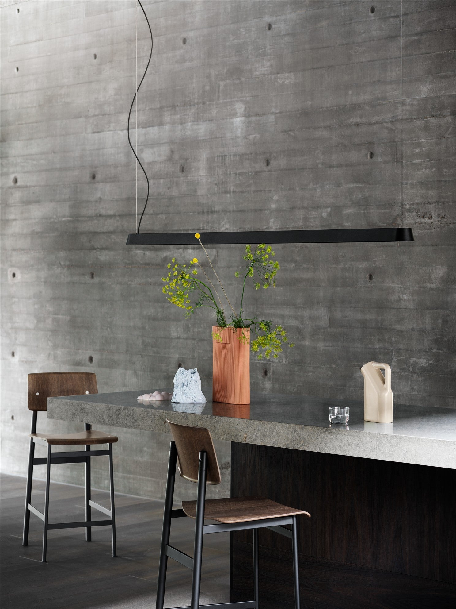 Pendelleuchte LINEAR schwarz