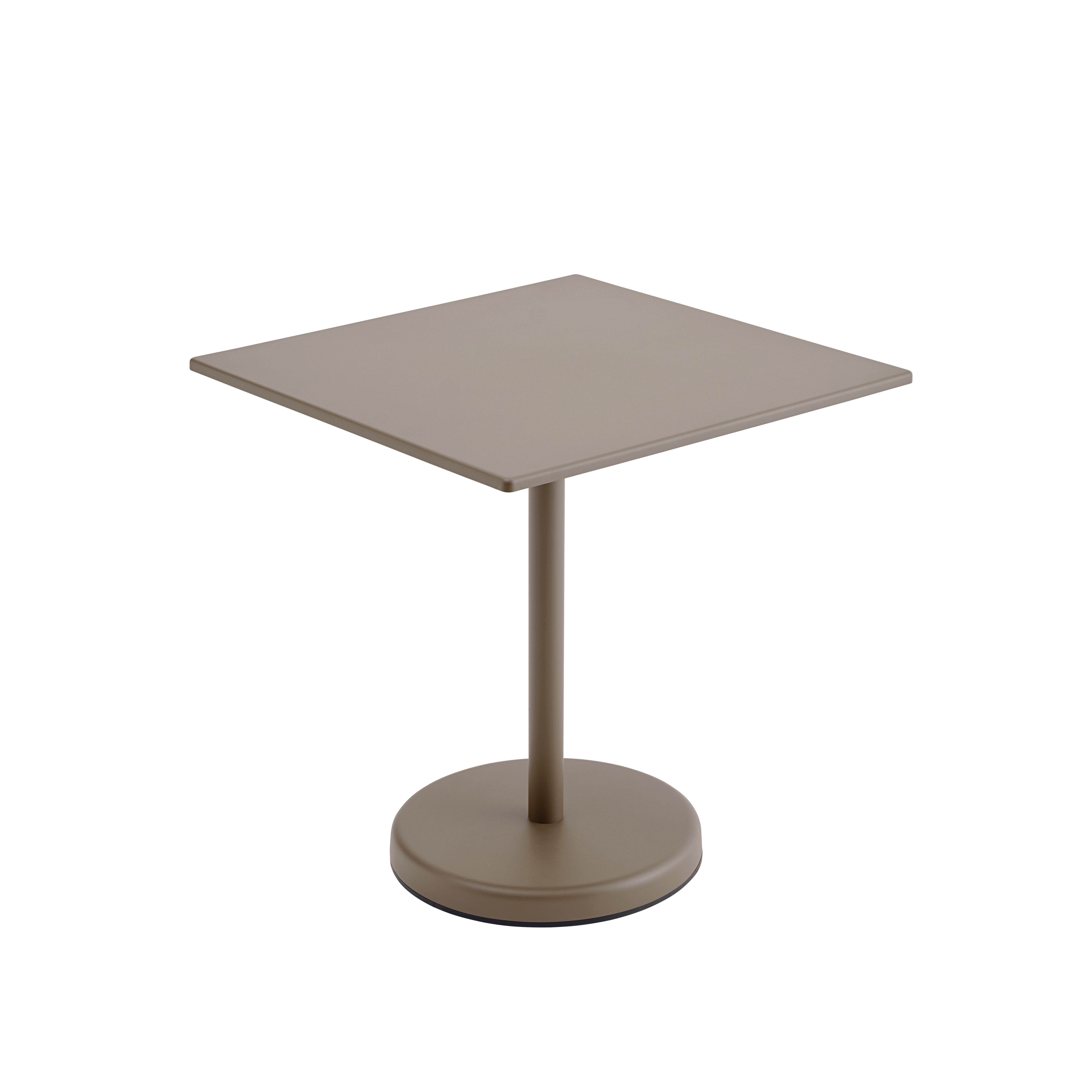 Stół barowy zewnętrzny LINEAR taupe stal