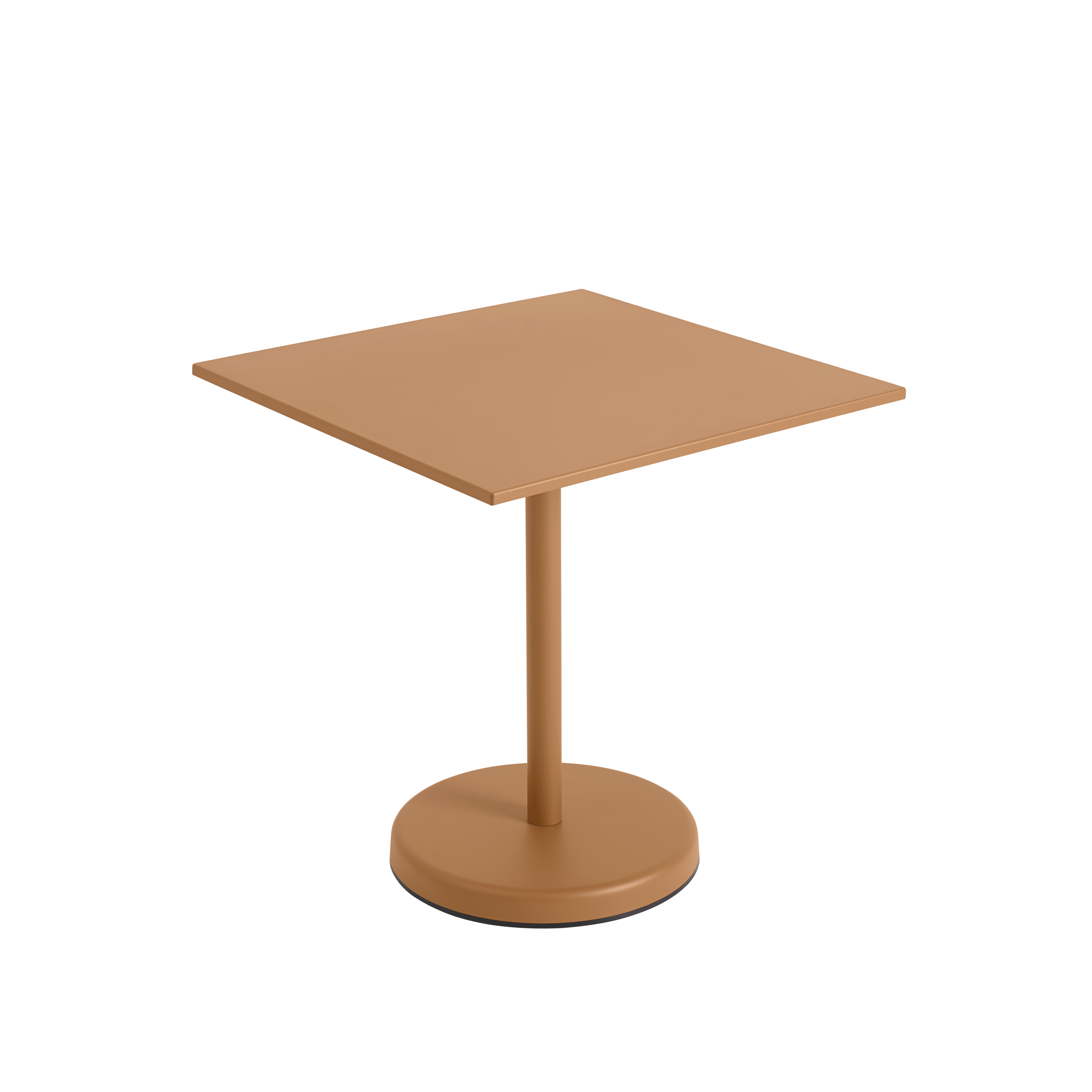 Barhocker-Tisch LINEAR orange Stahl