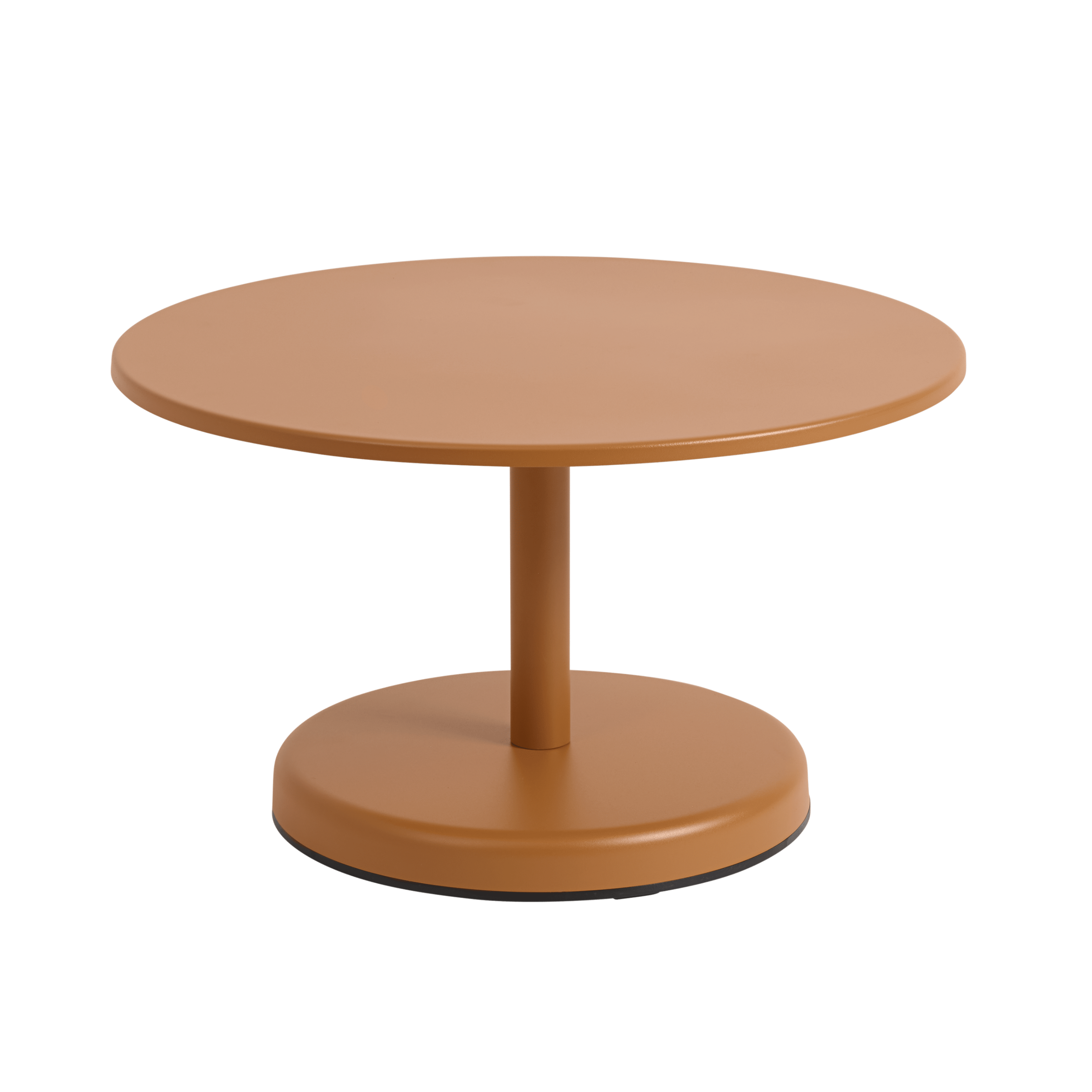 Kaffeetisch für den Außenbereich LINEAR orange Stahl