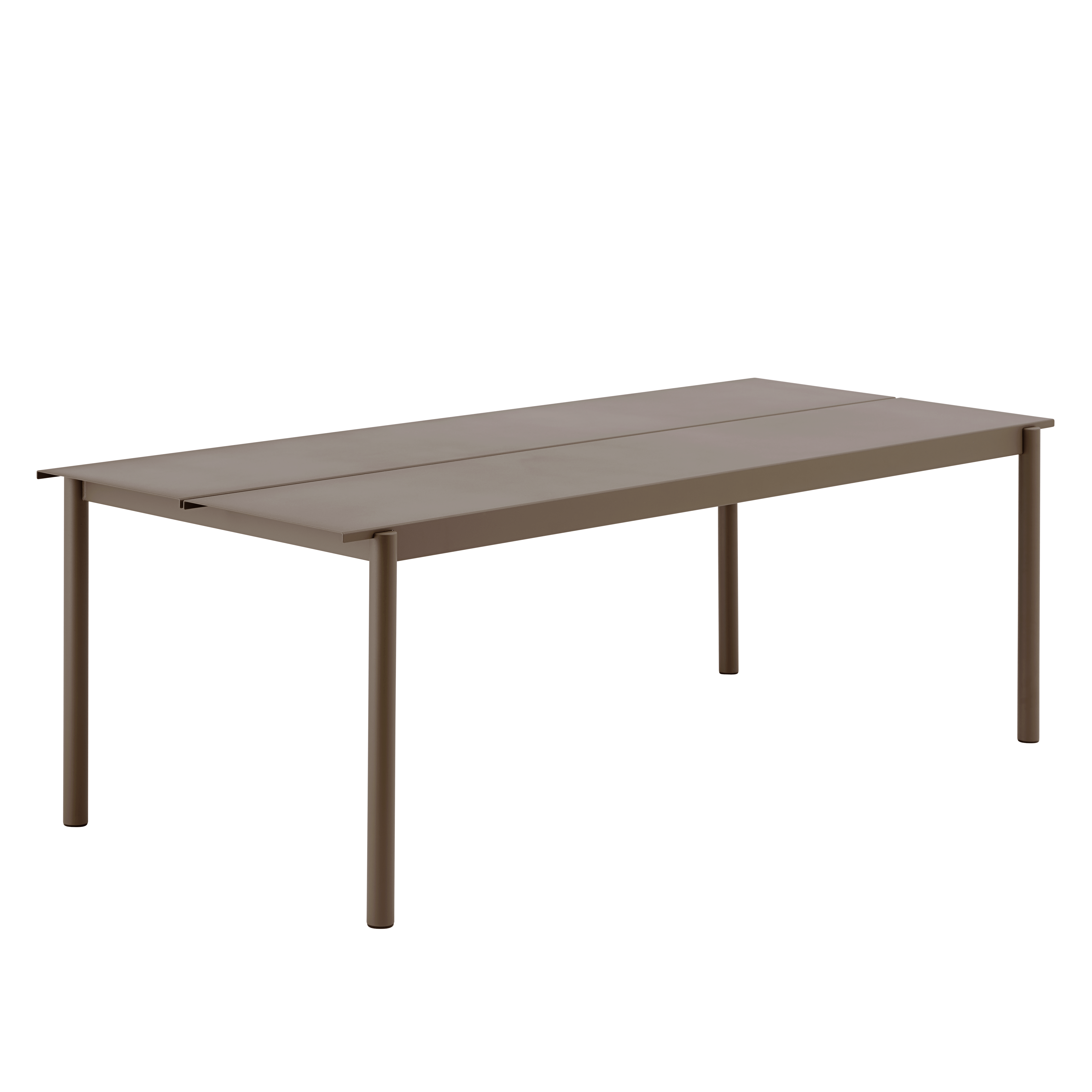 Stół zewnętrzny LINEAR taupe stal