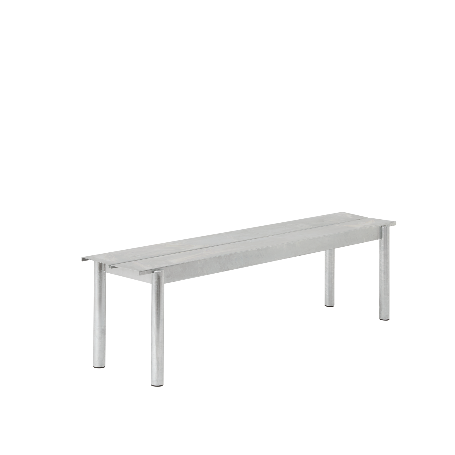 Ławka zewnętrzna LINEAR stal ocynkowana