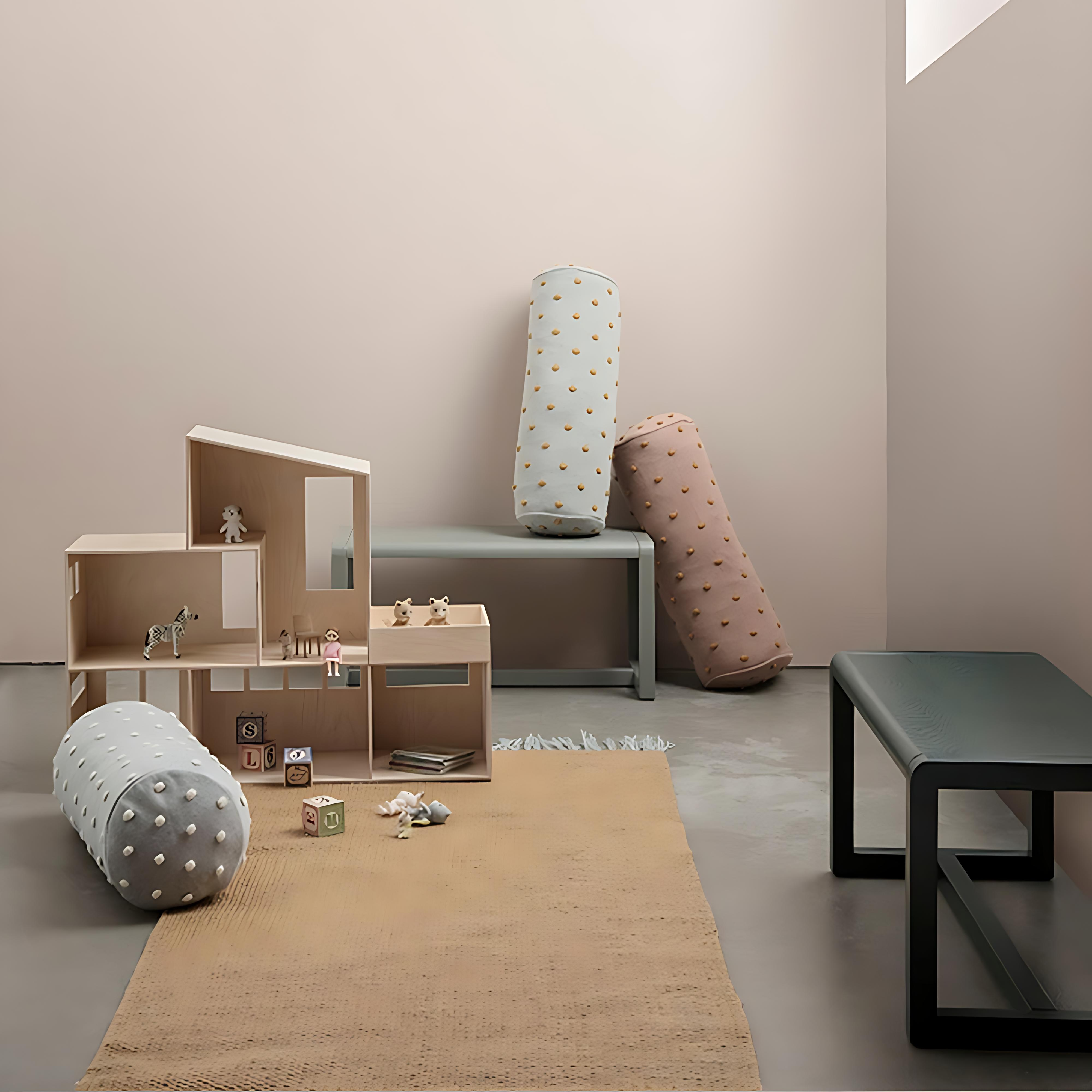 Kinderbank LITTLE ARCHITECT grau 