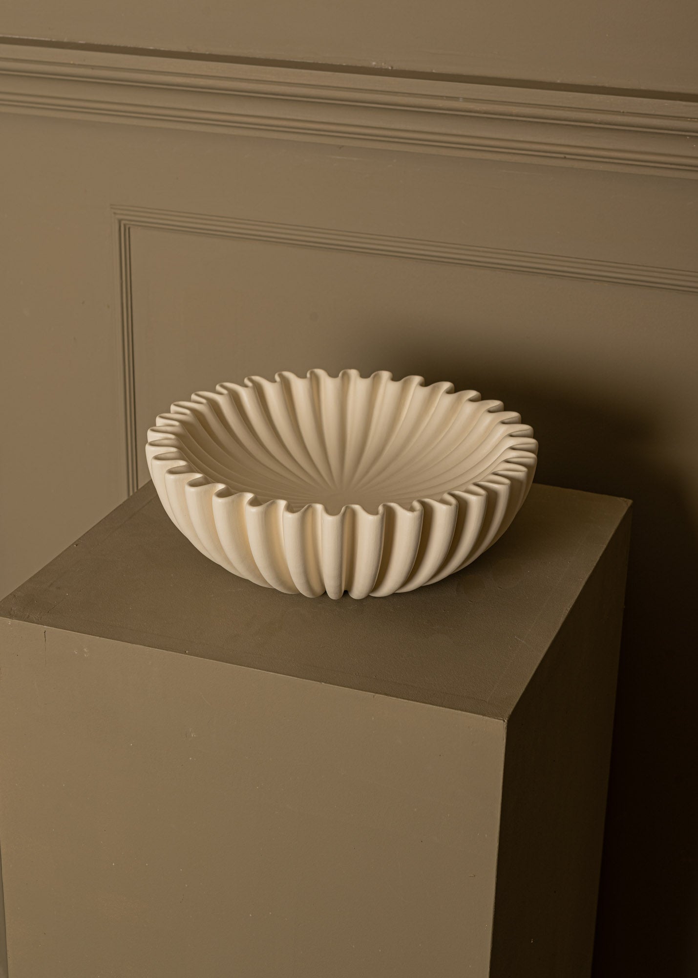Misa ceramiczna LOTUSO ecru