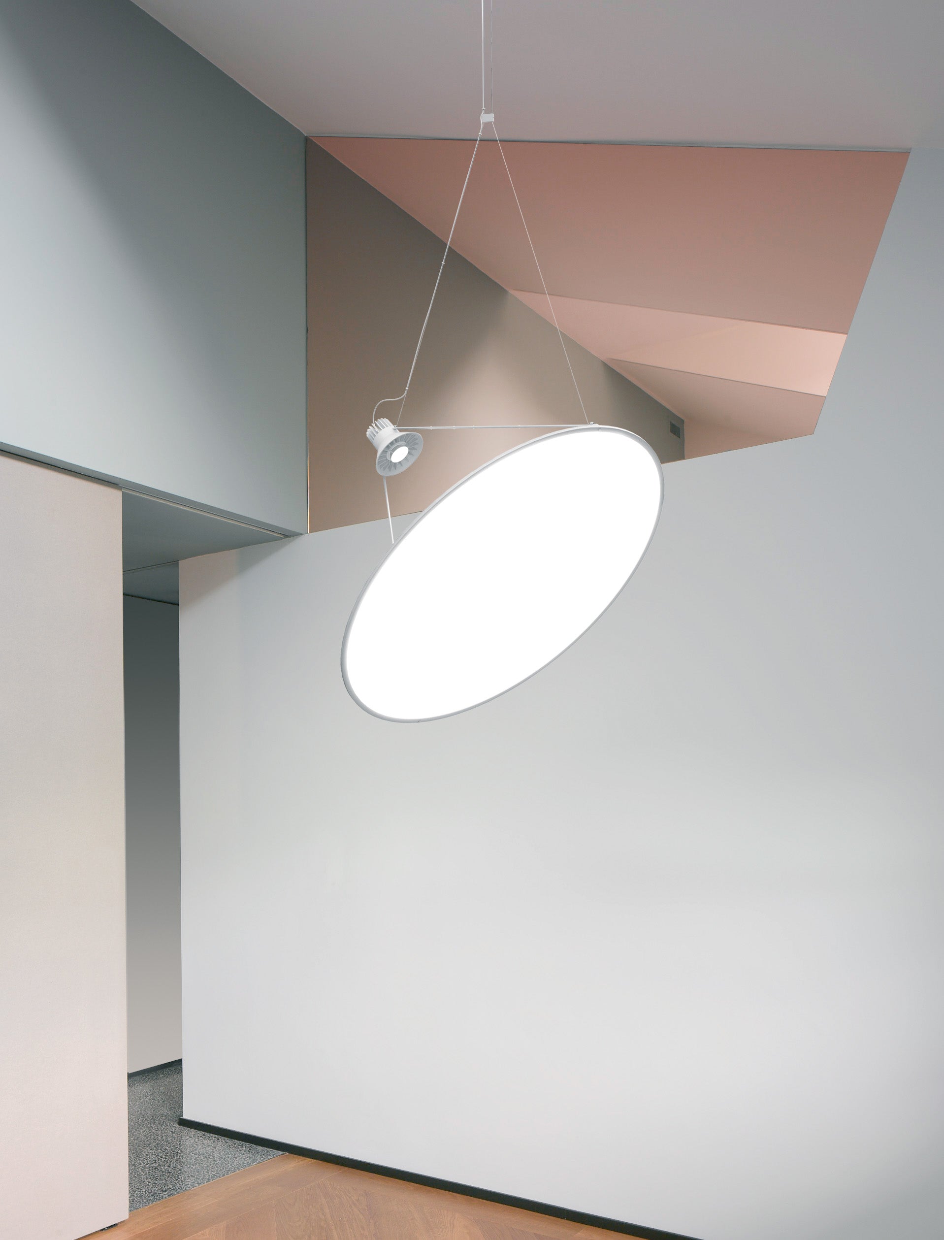 Lampa wisząca AMISOL opalizujący