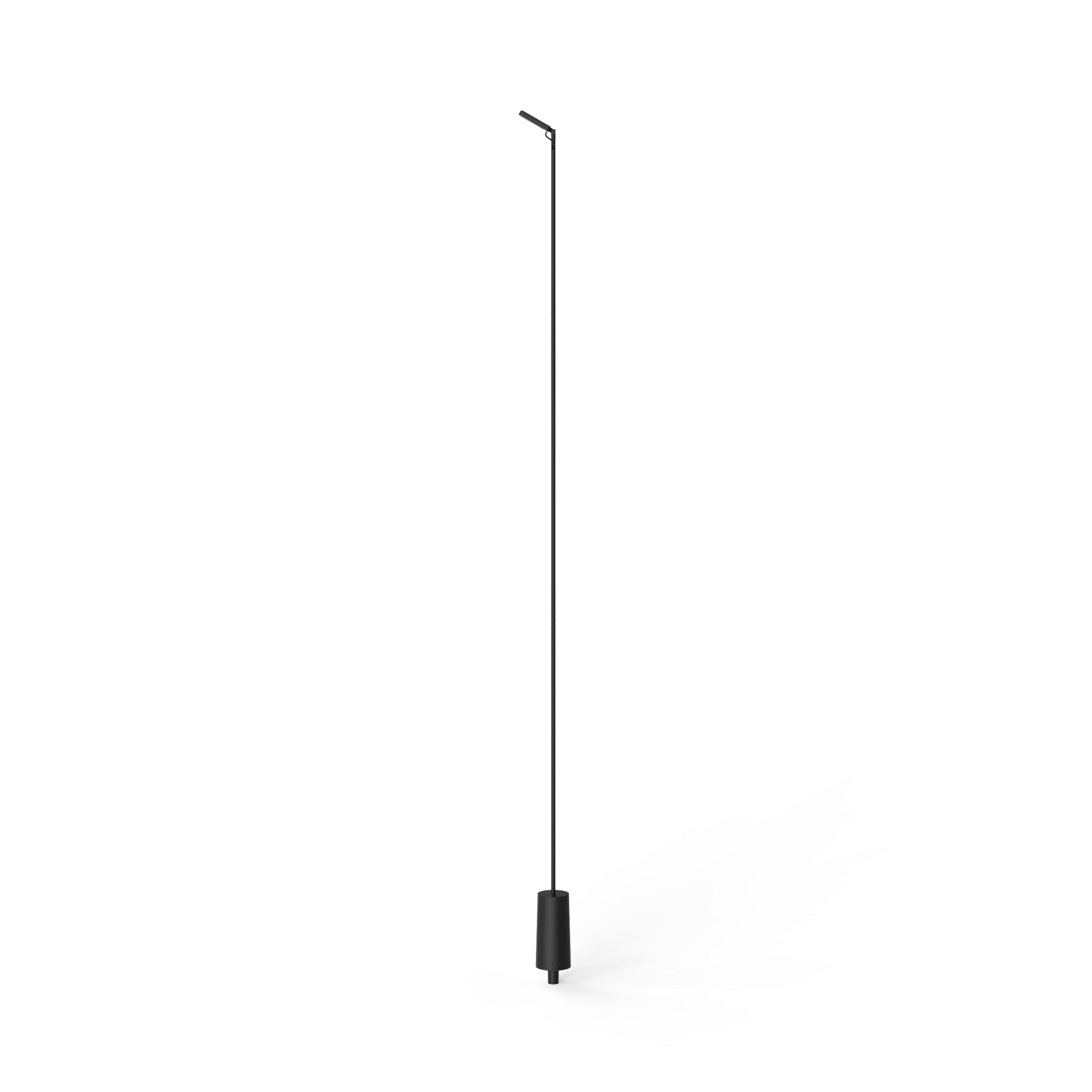 Lampa stojąca zewnętrzna pojedyncza FLIA czarny