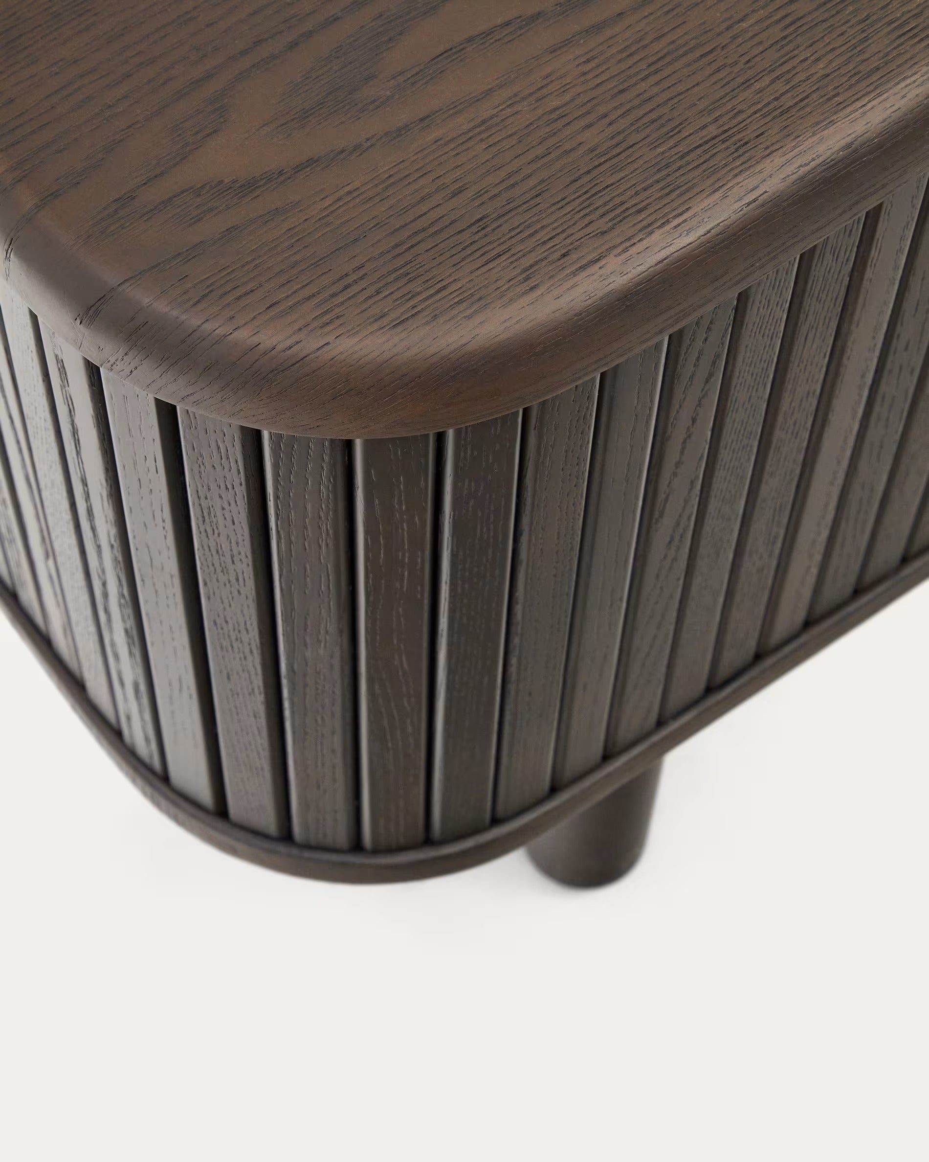 MAILEN dark ash veneer TV cabinet